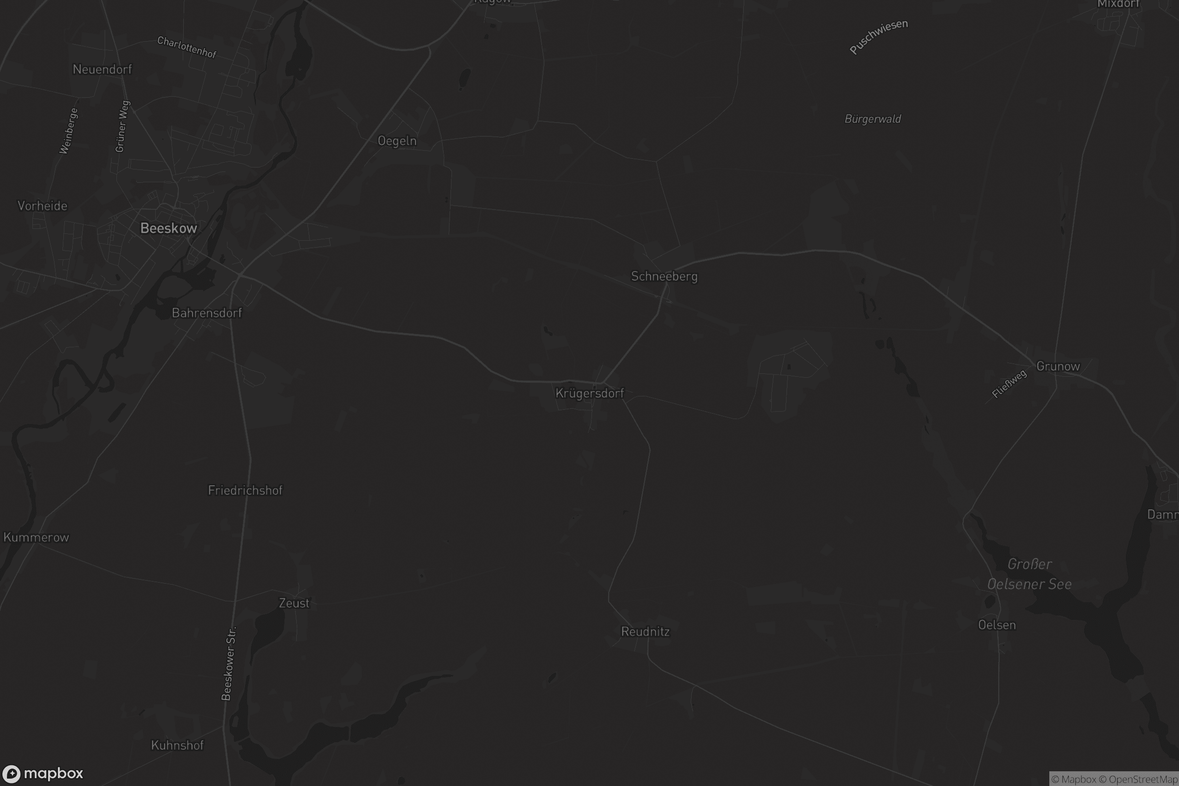 Karte von Krügersdorf