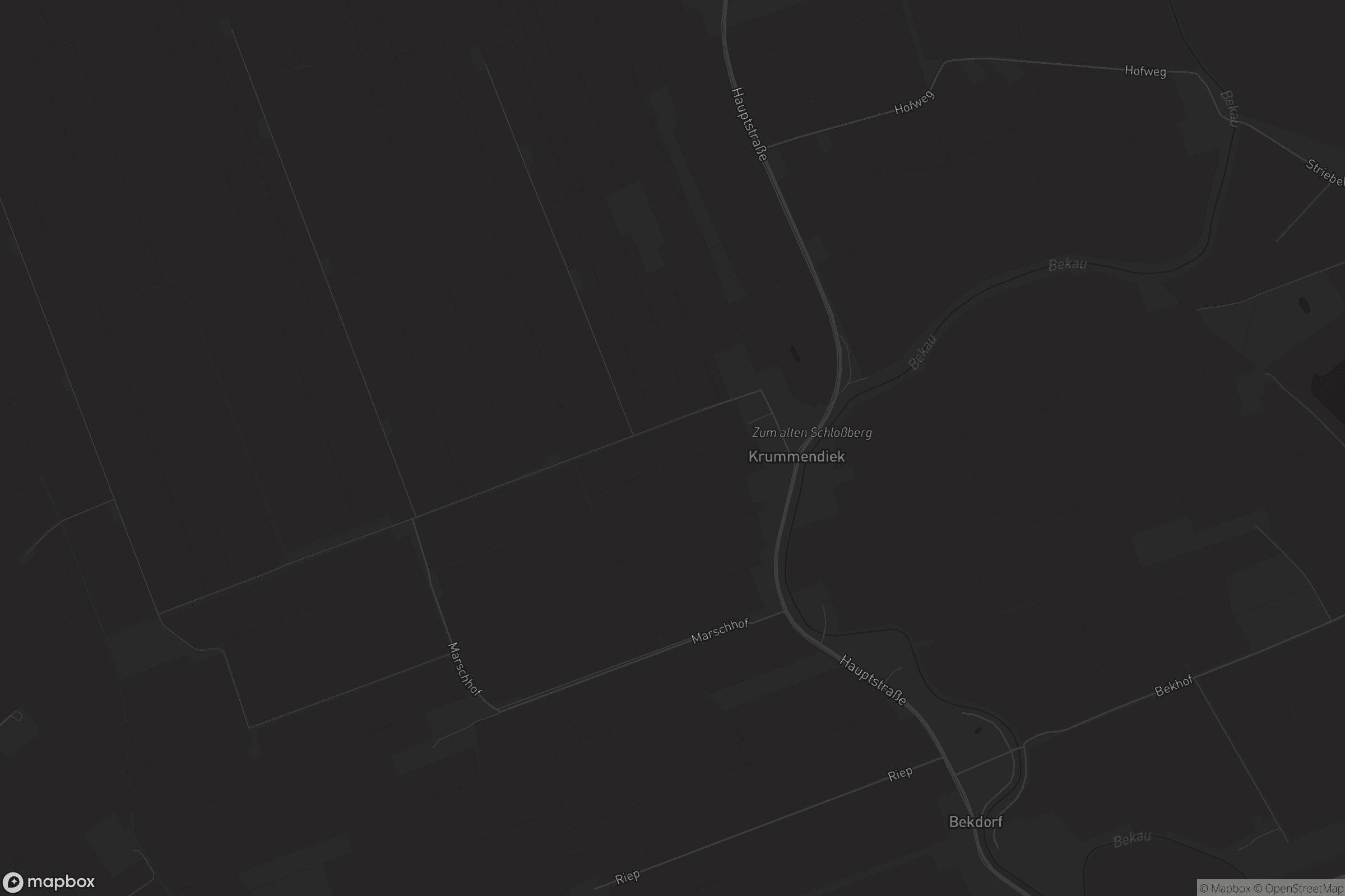 Karte von Krummendiek