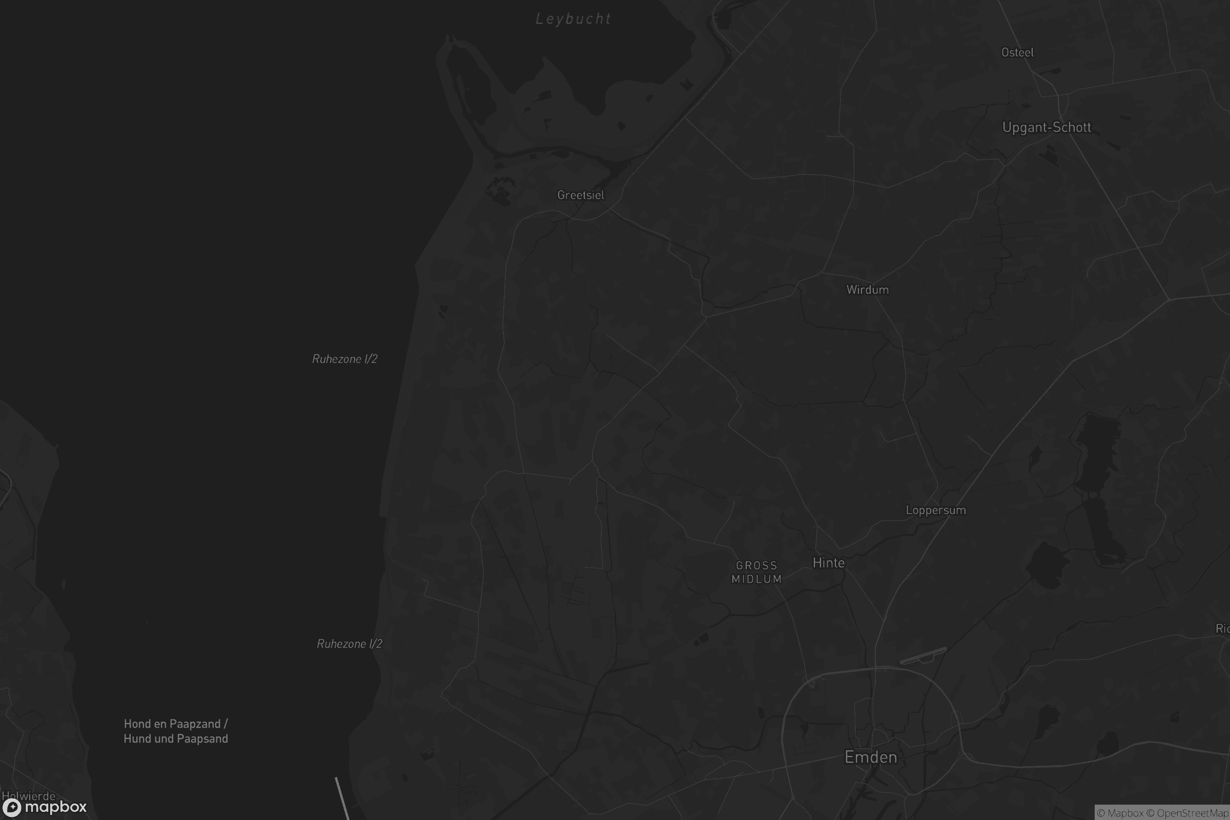 Karte von Krummhörn