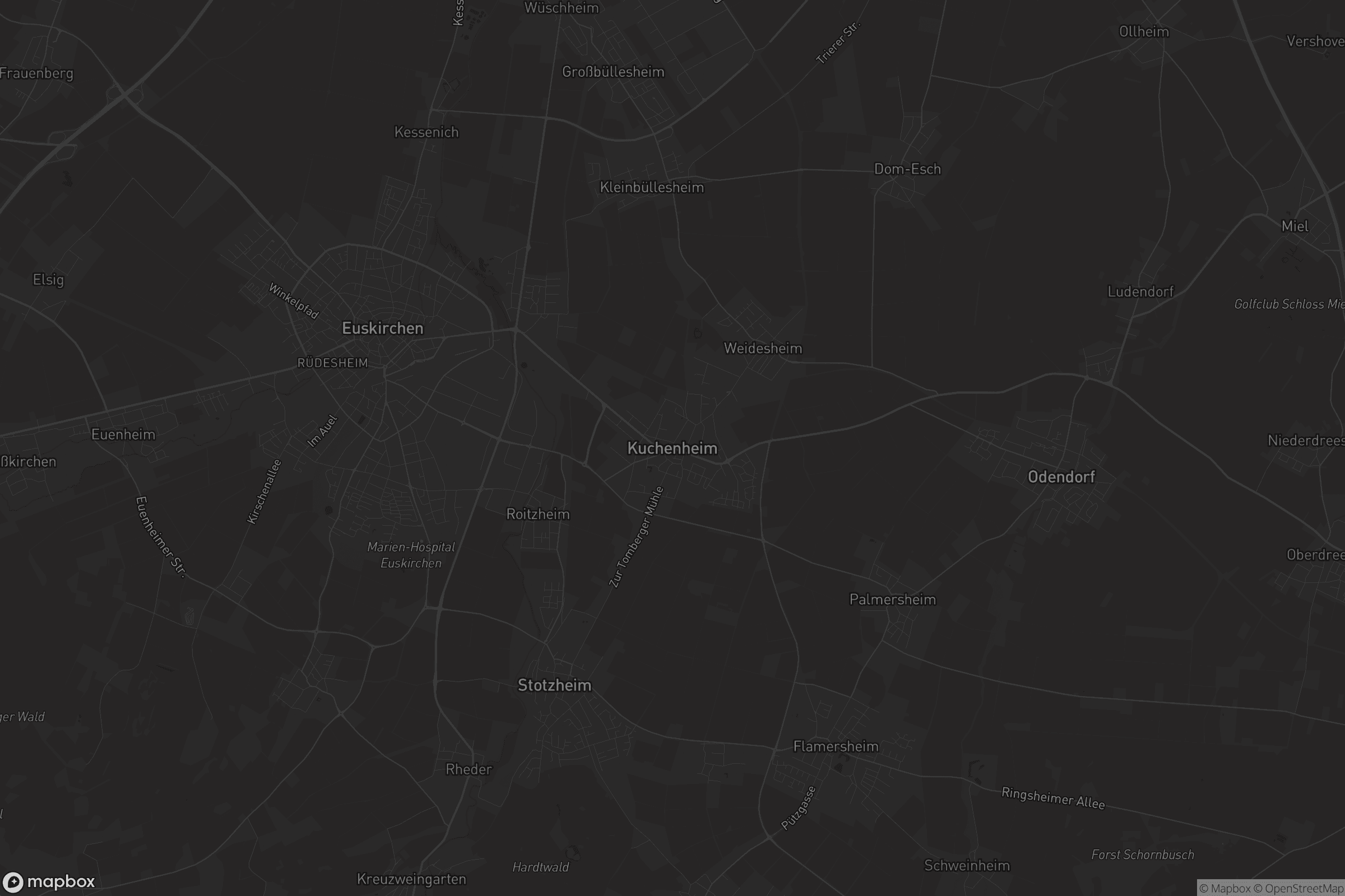 Karte von Kuchenheim