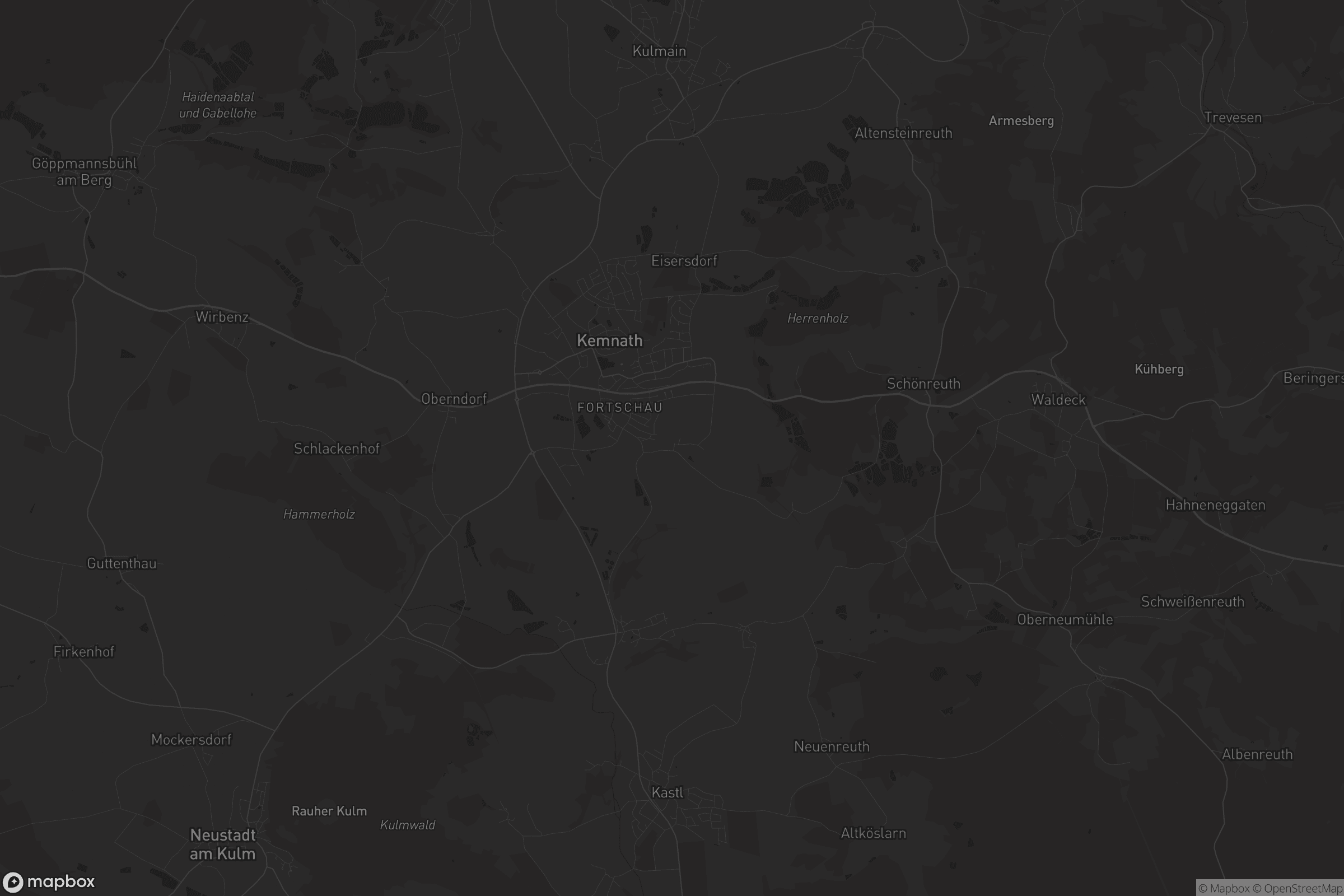 Karte von Kuchenreuth