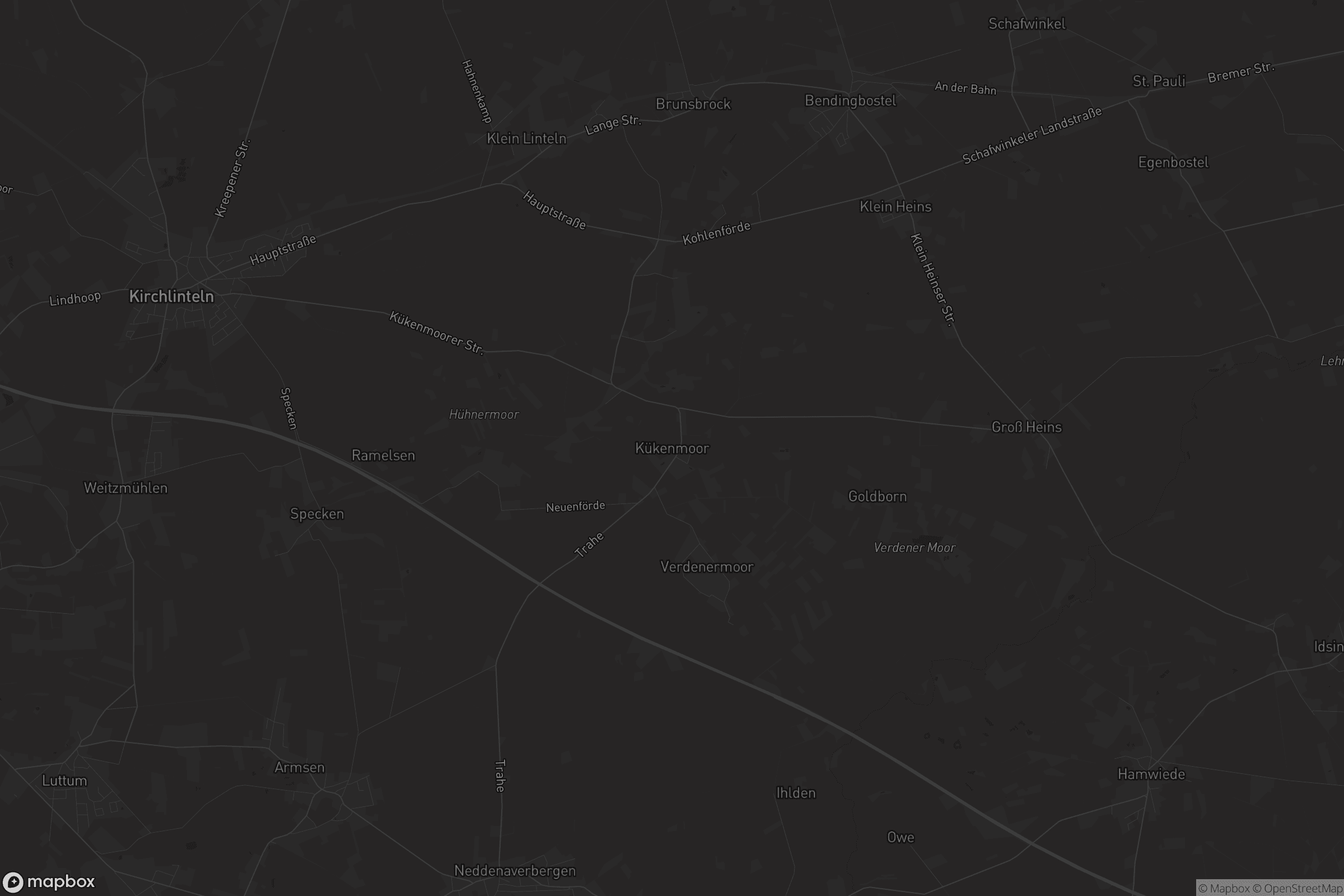 Karte von Kükenmoor