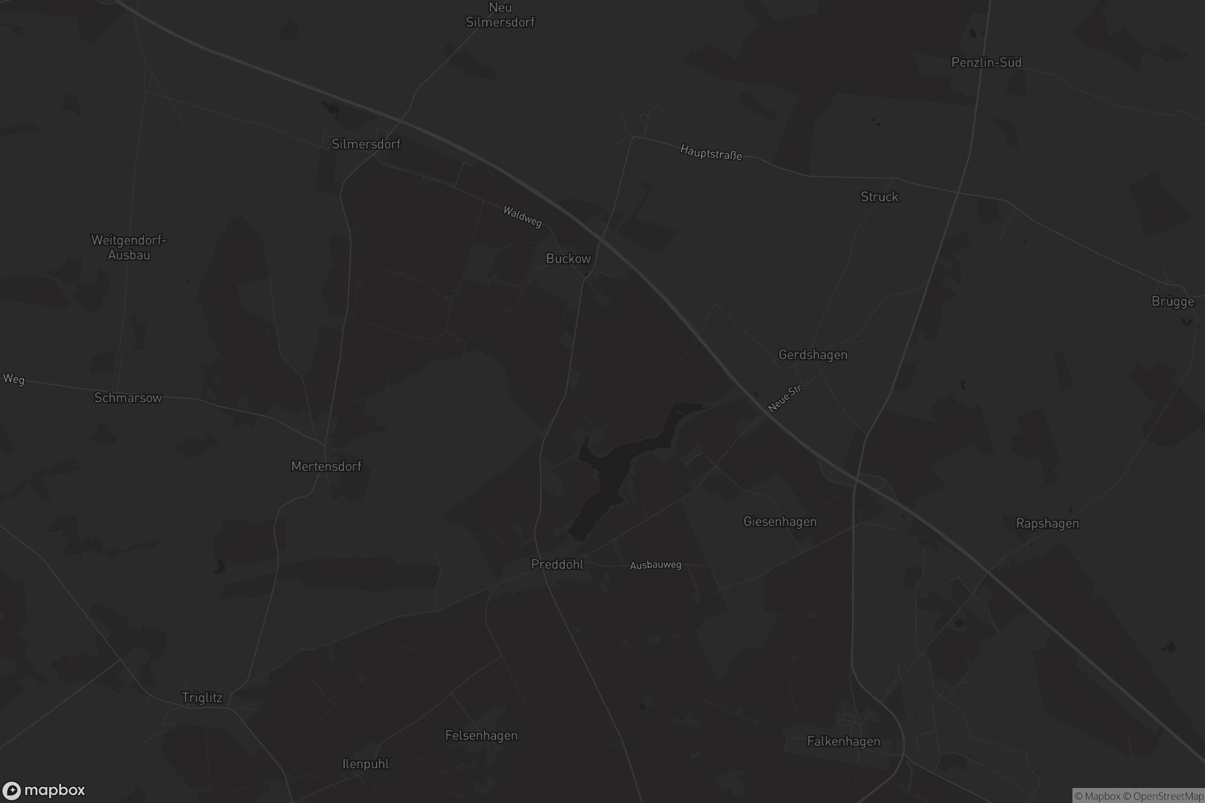 Karte von Kümmernitztal