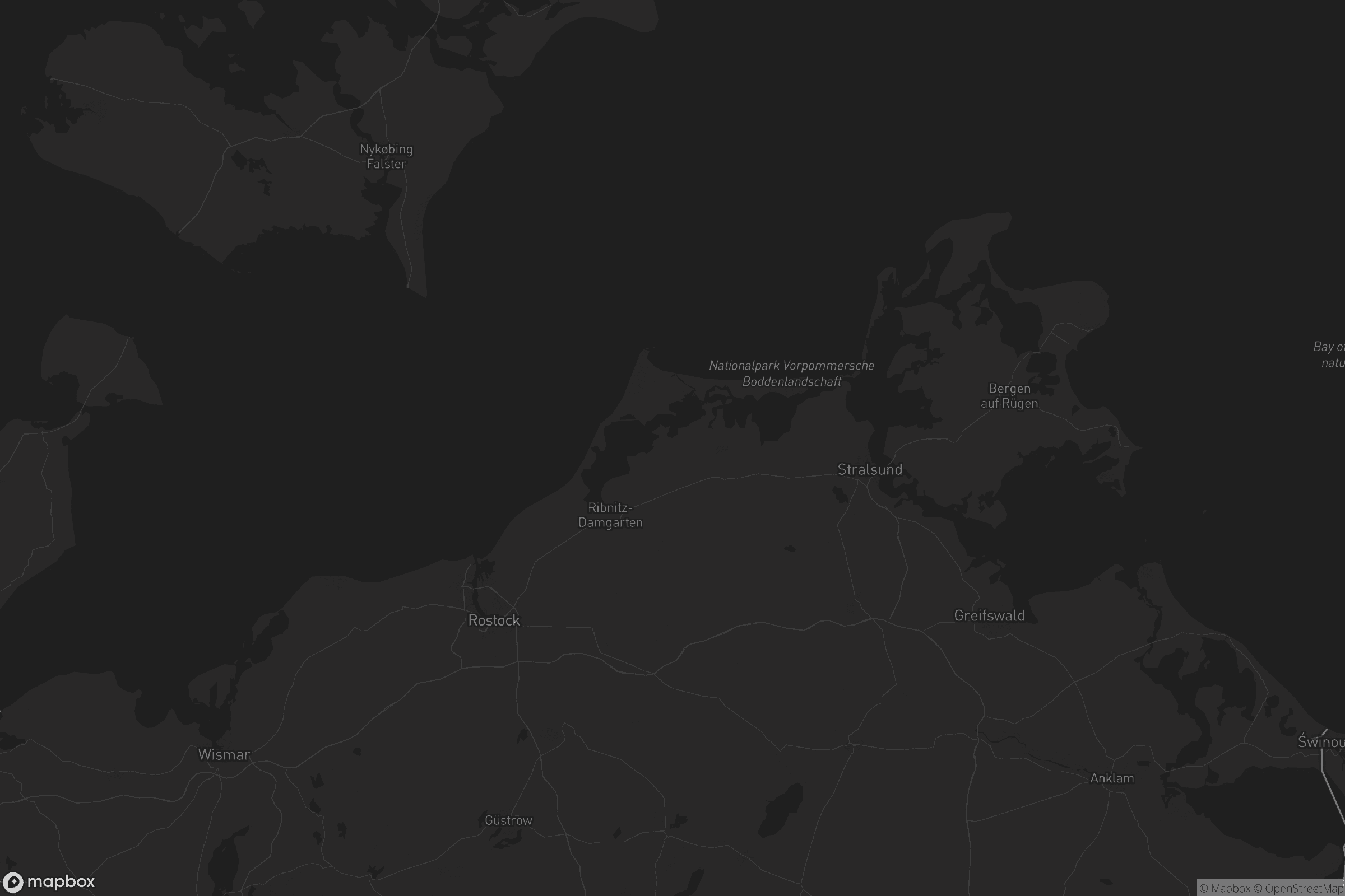 Karte von Küstengewässer einschließlich Anteil am Festlandsockel