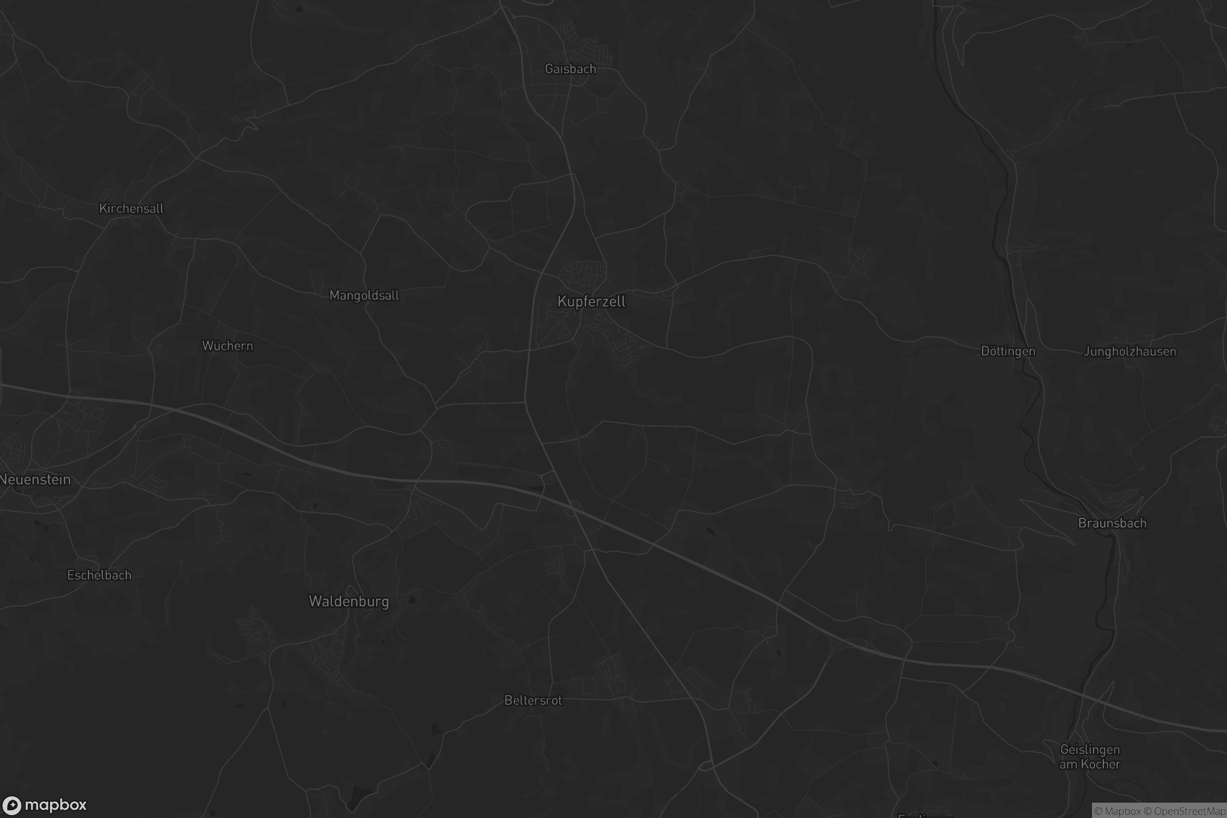 Karte von Kupferzell