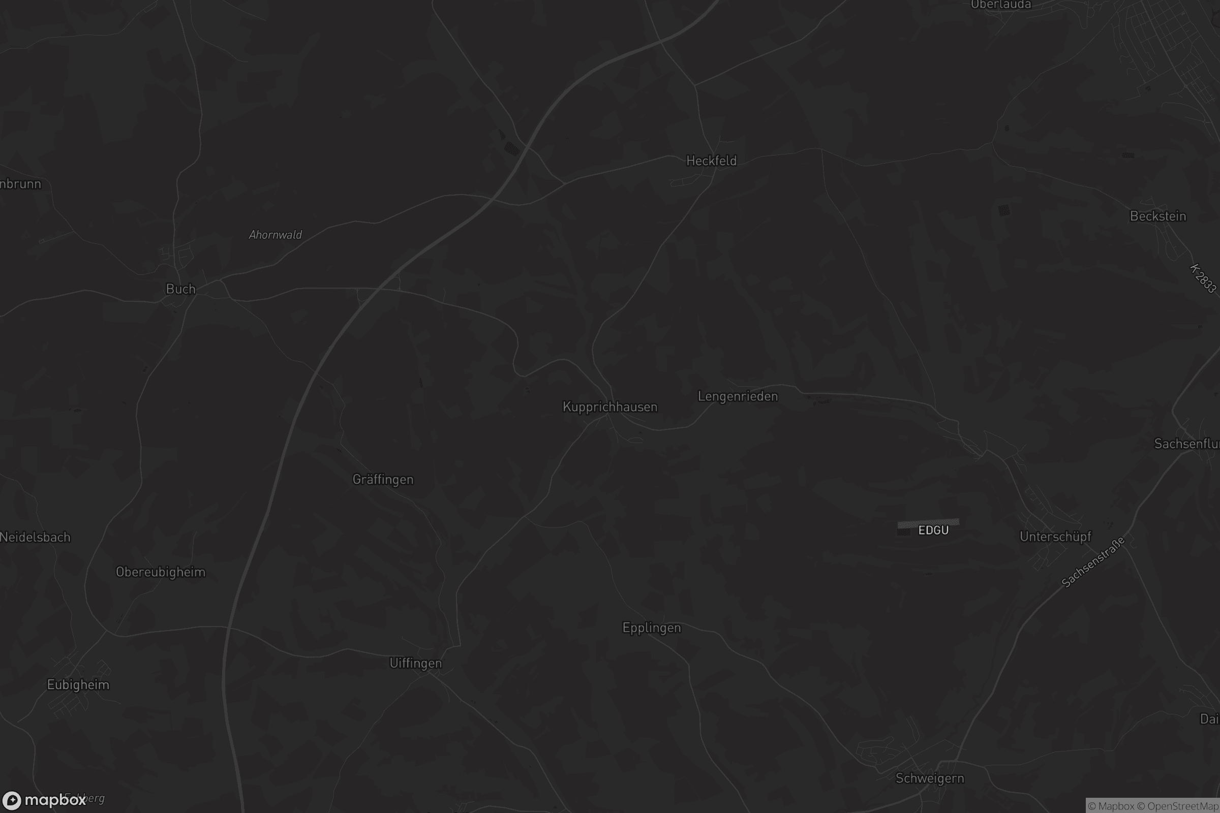 Karte von Kupprichhausen