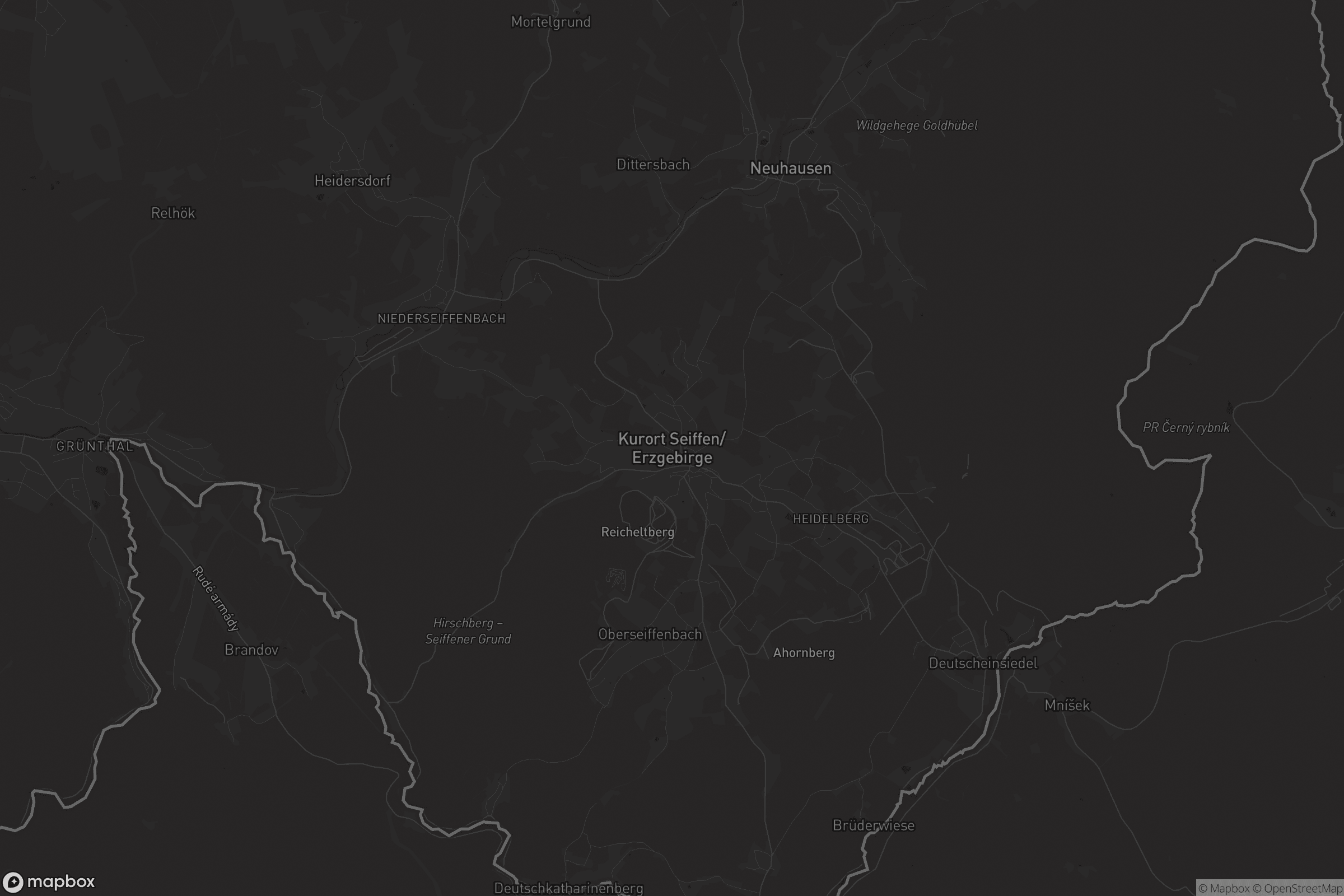 Karte von Kurort Seiffen/Erzgebirge