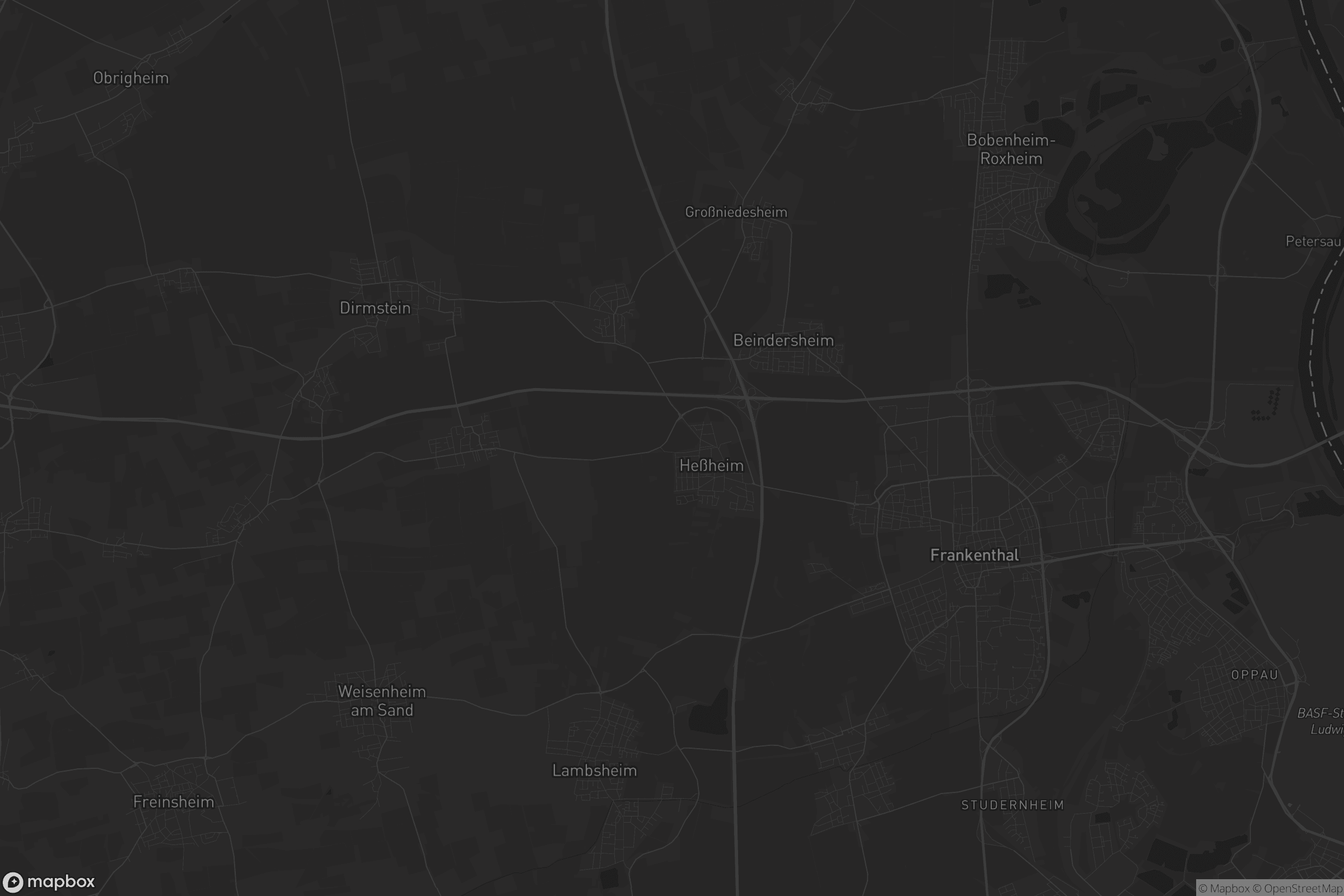 Karte von Lambsheim-Heßheim