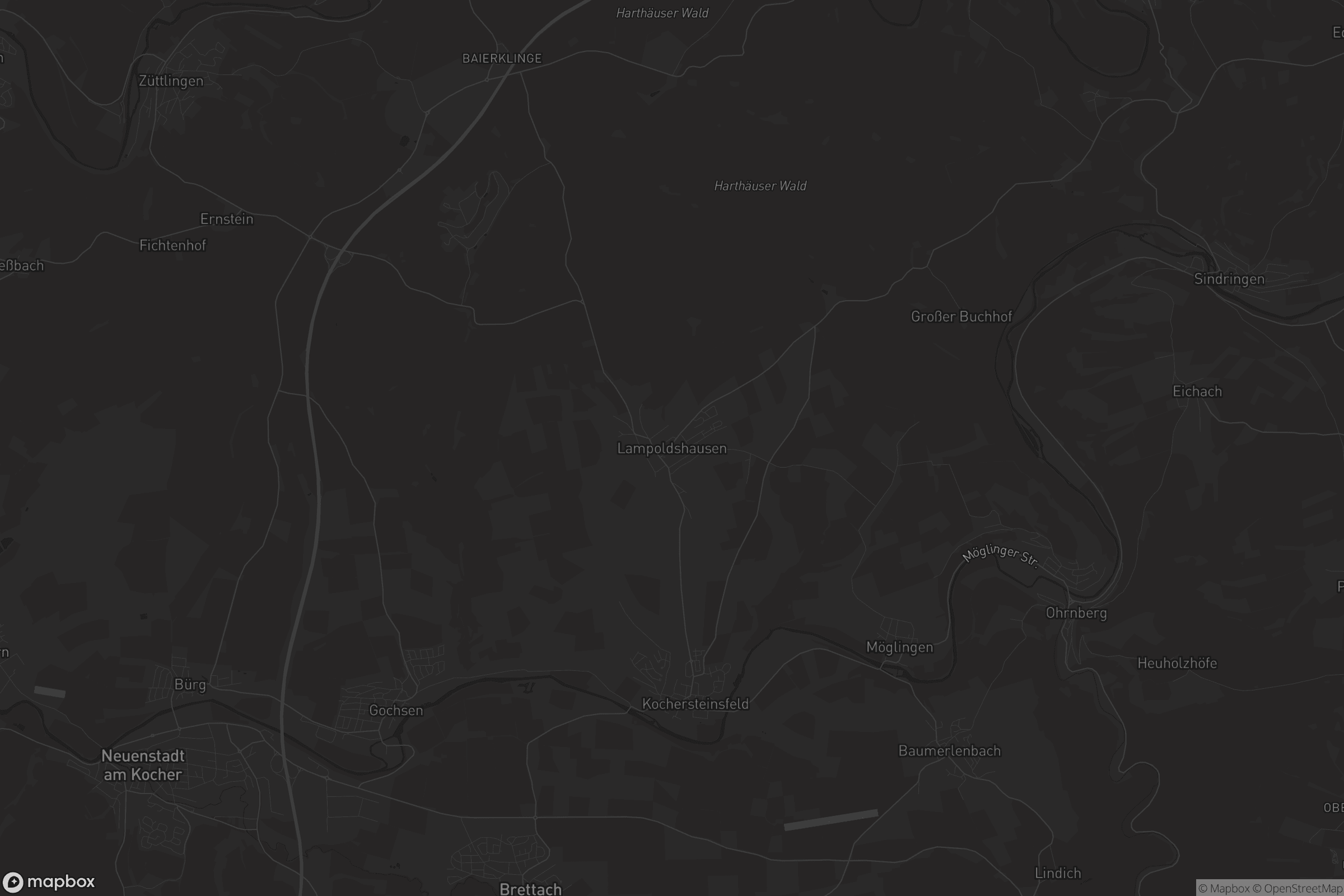 Karte von Lampoldshausen