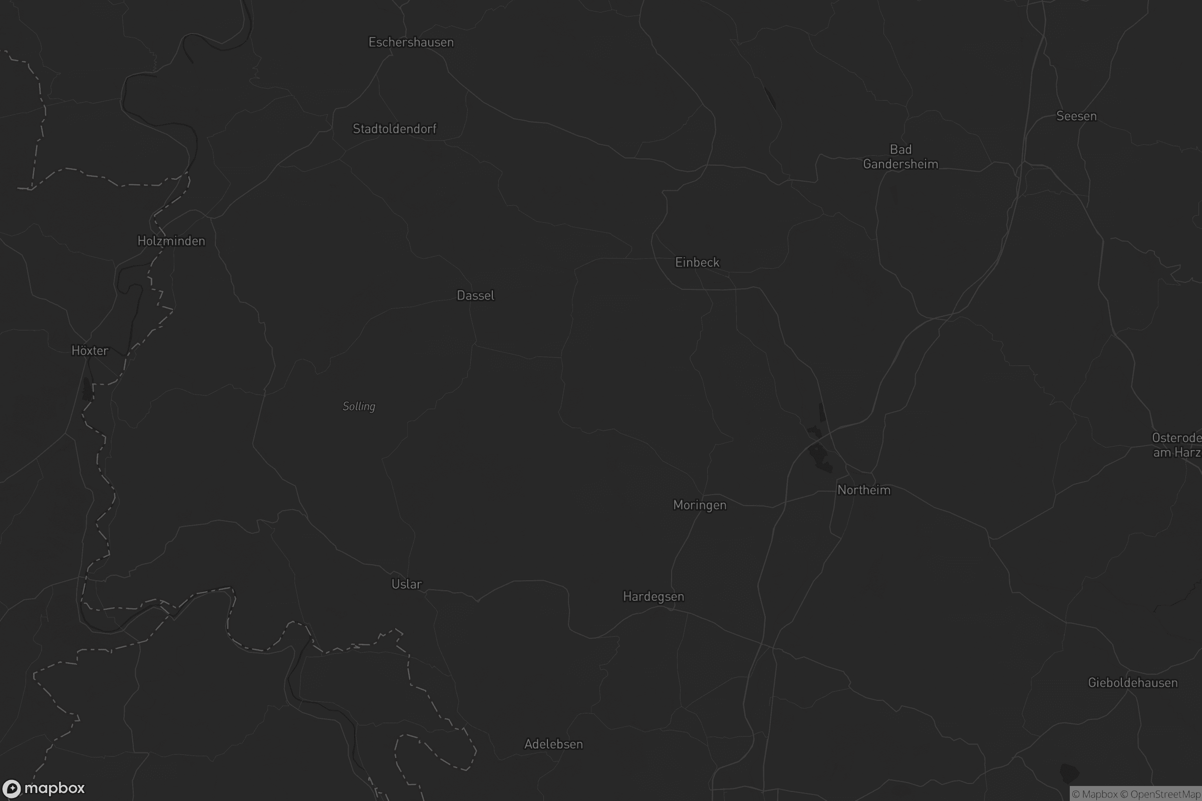 Karte von Landkreis Northeim