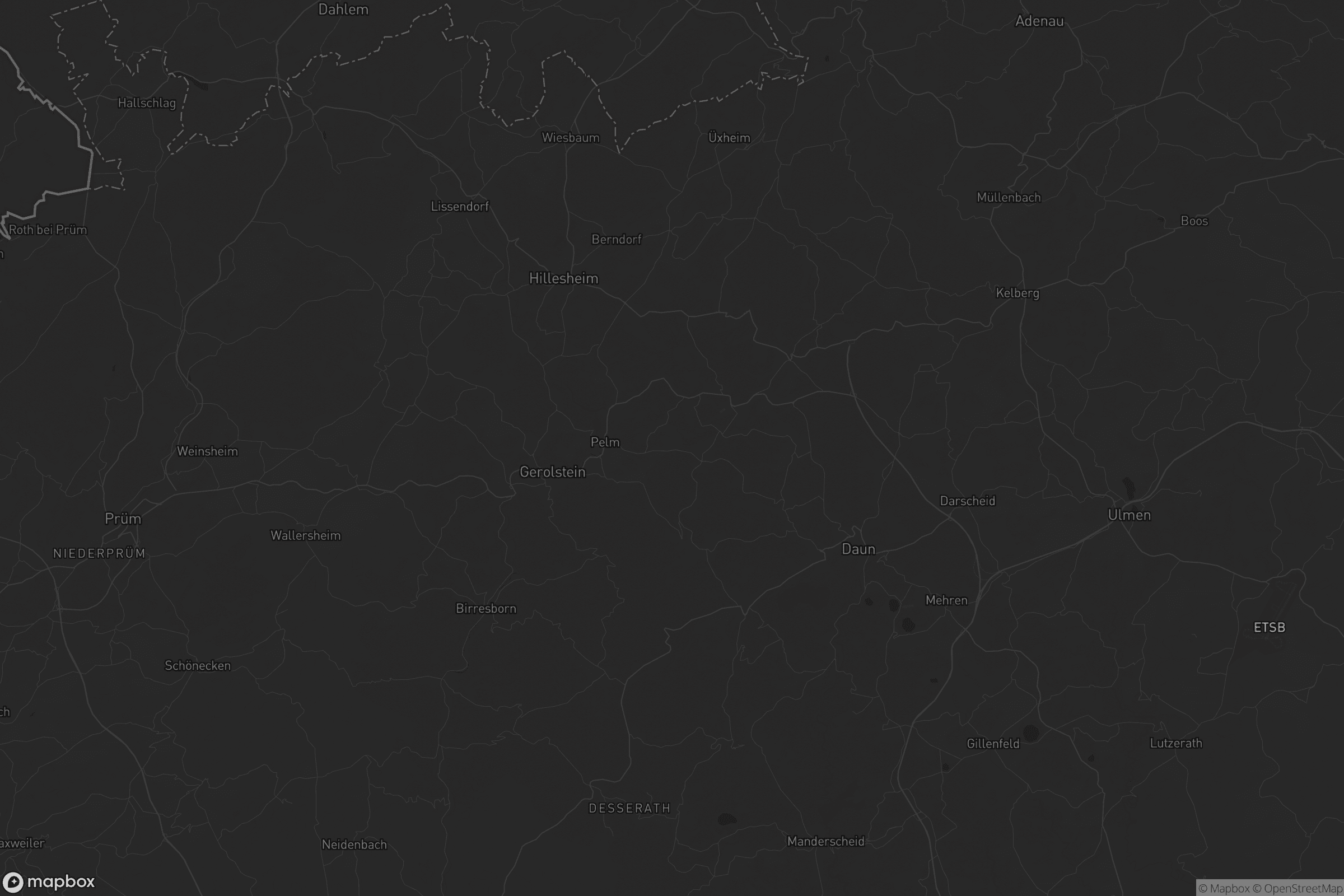 Karte von Landkreis Vulkaneifel