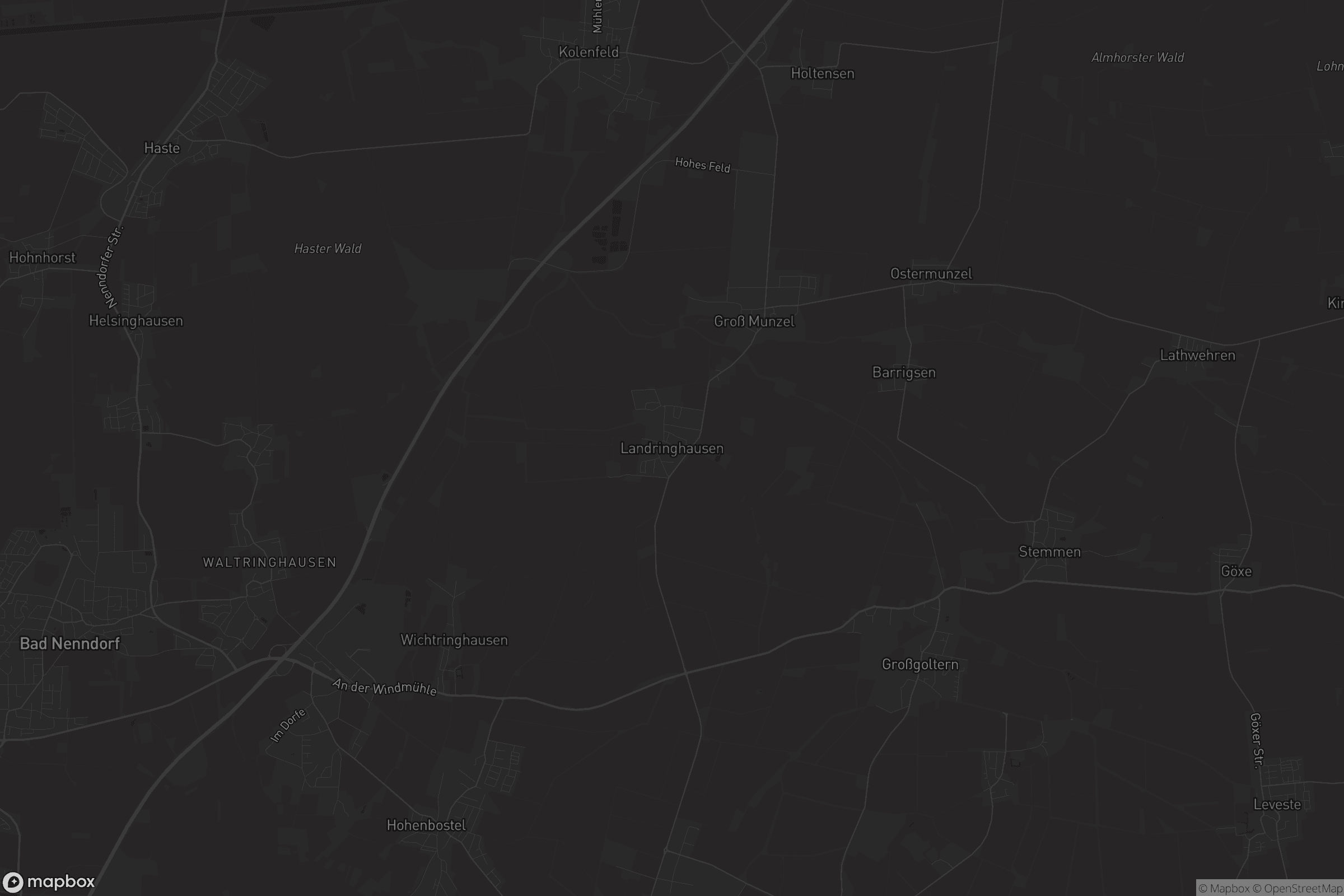 Karte von Landringhausen