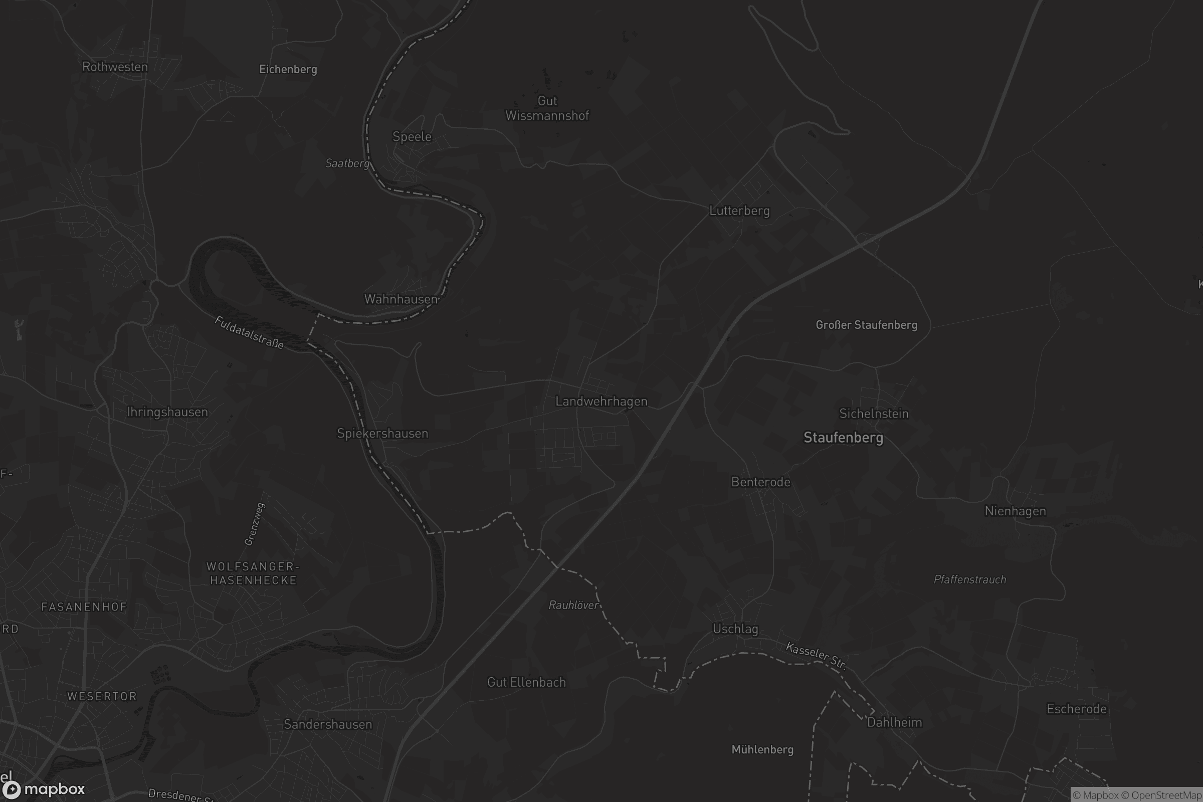 Karte von Landwehrhagen