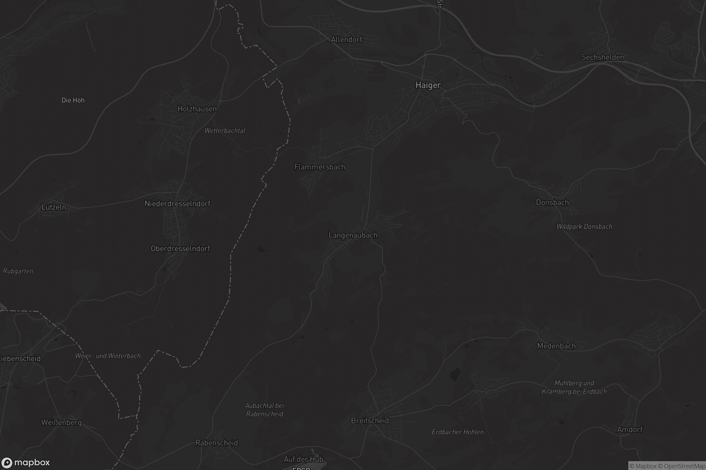 Karte von Langenaubach