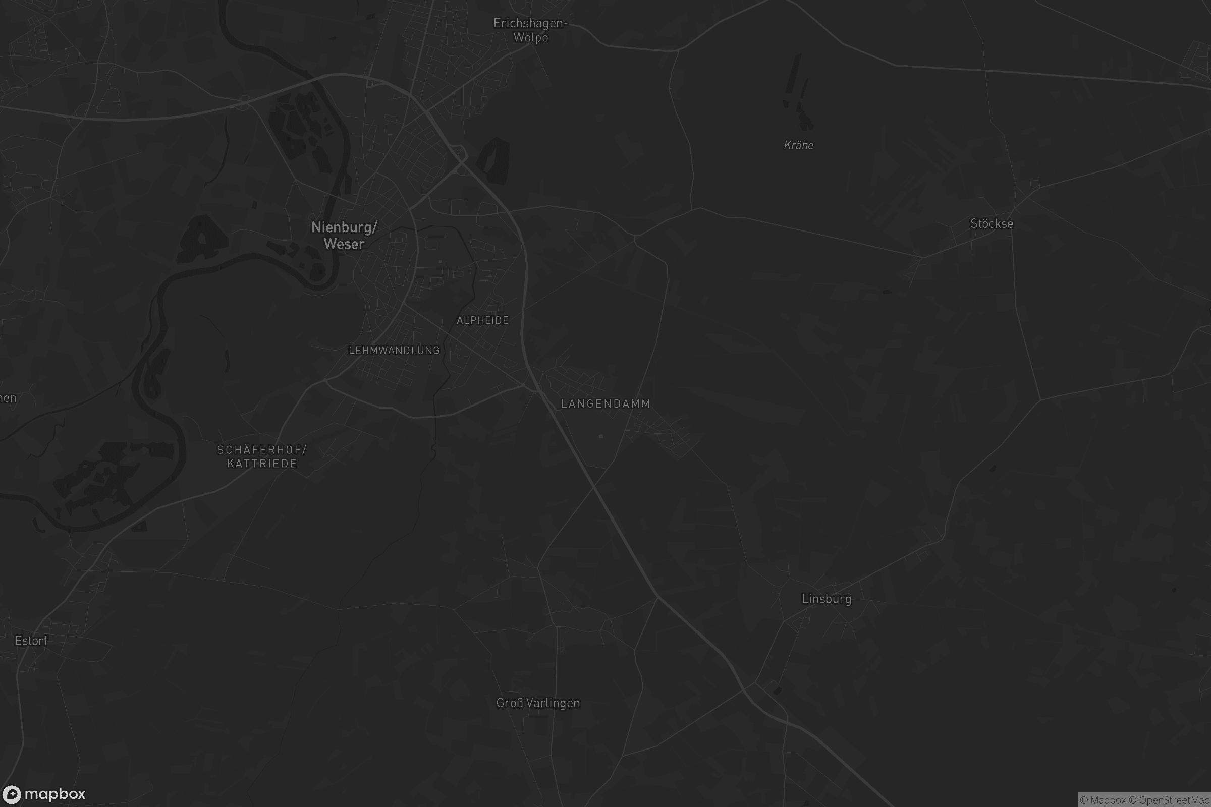 Karte von Langendamm