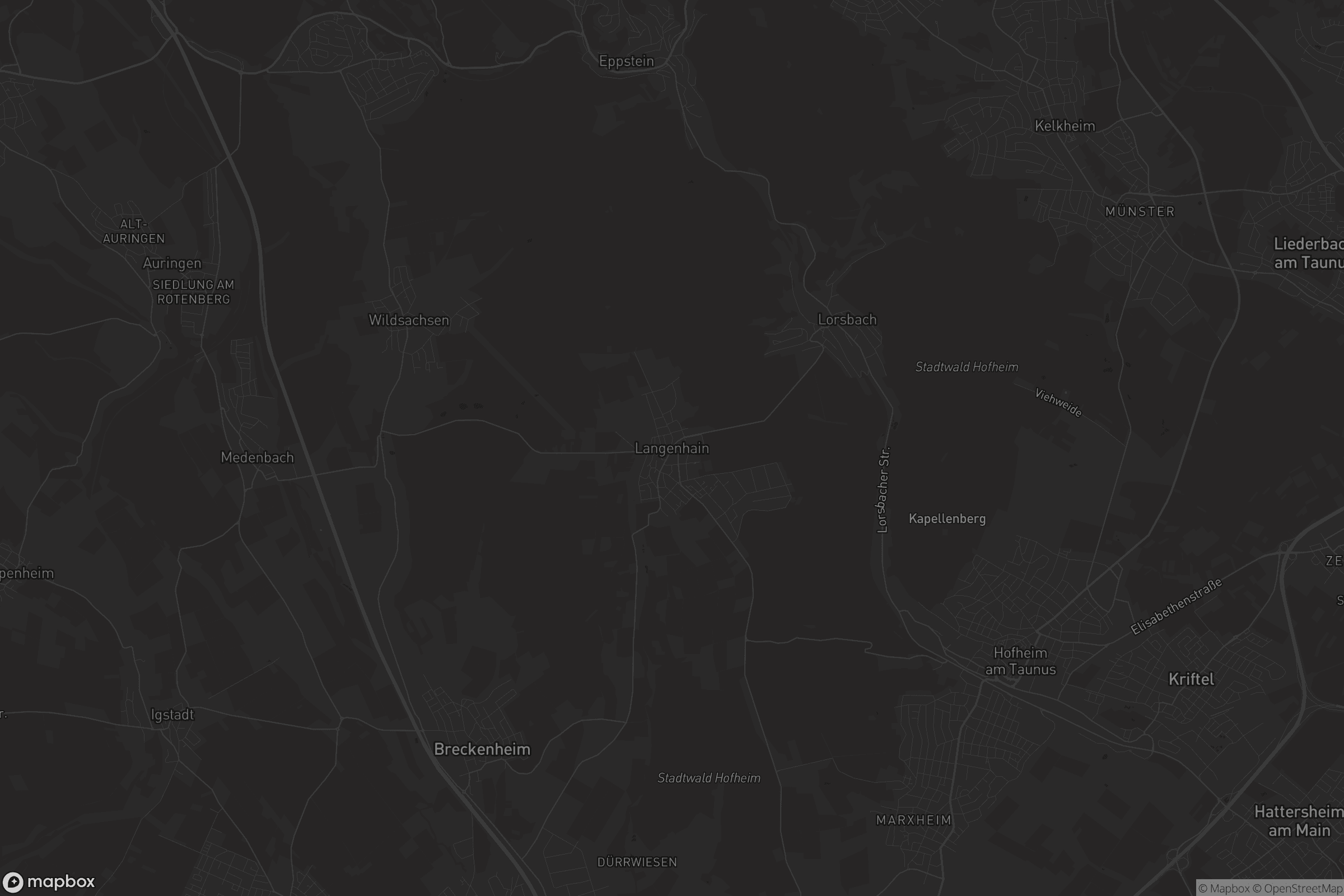 Karte von Langenhain