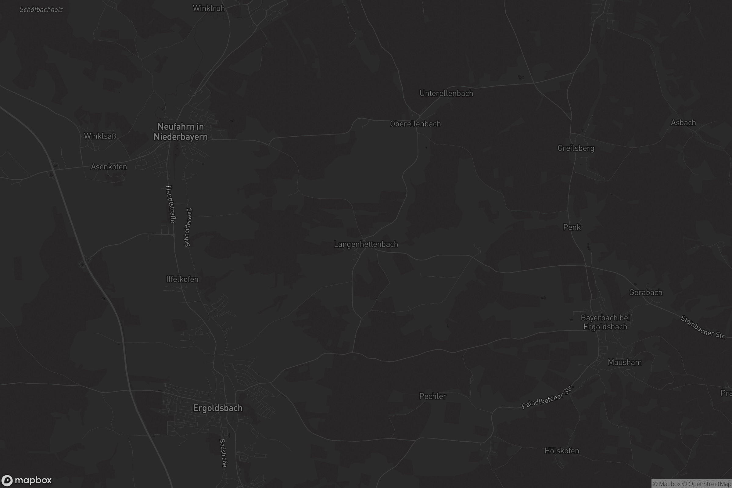 Karte von Langenhettenbach