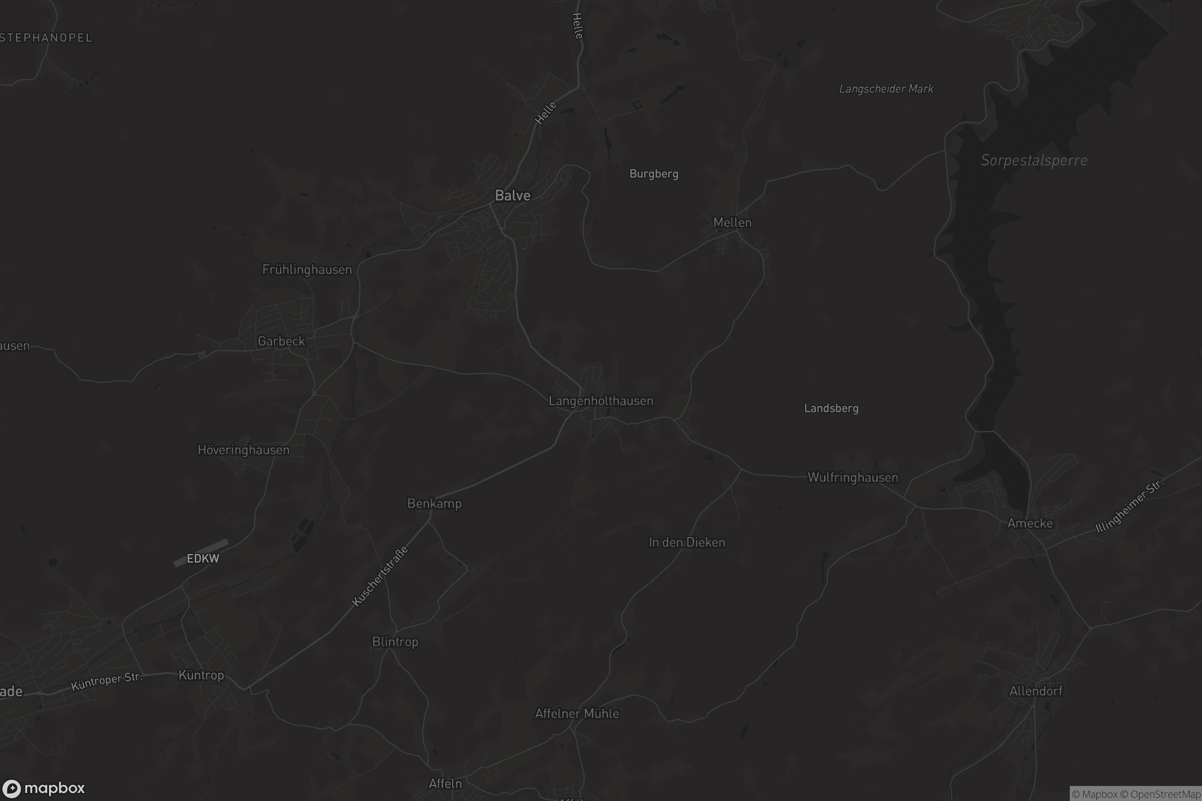 Karte von Langenholthausen