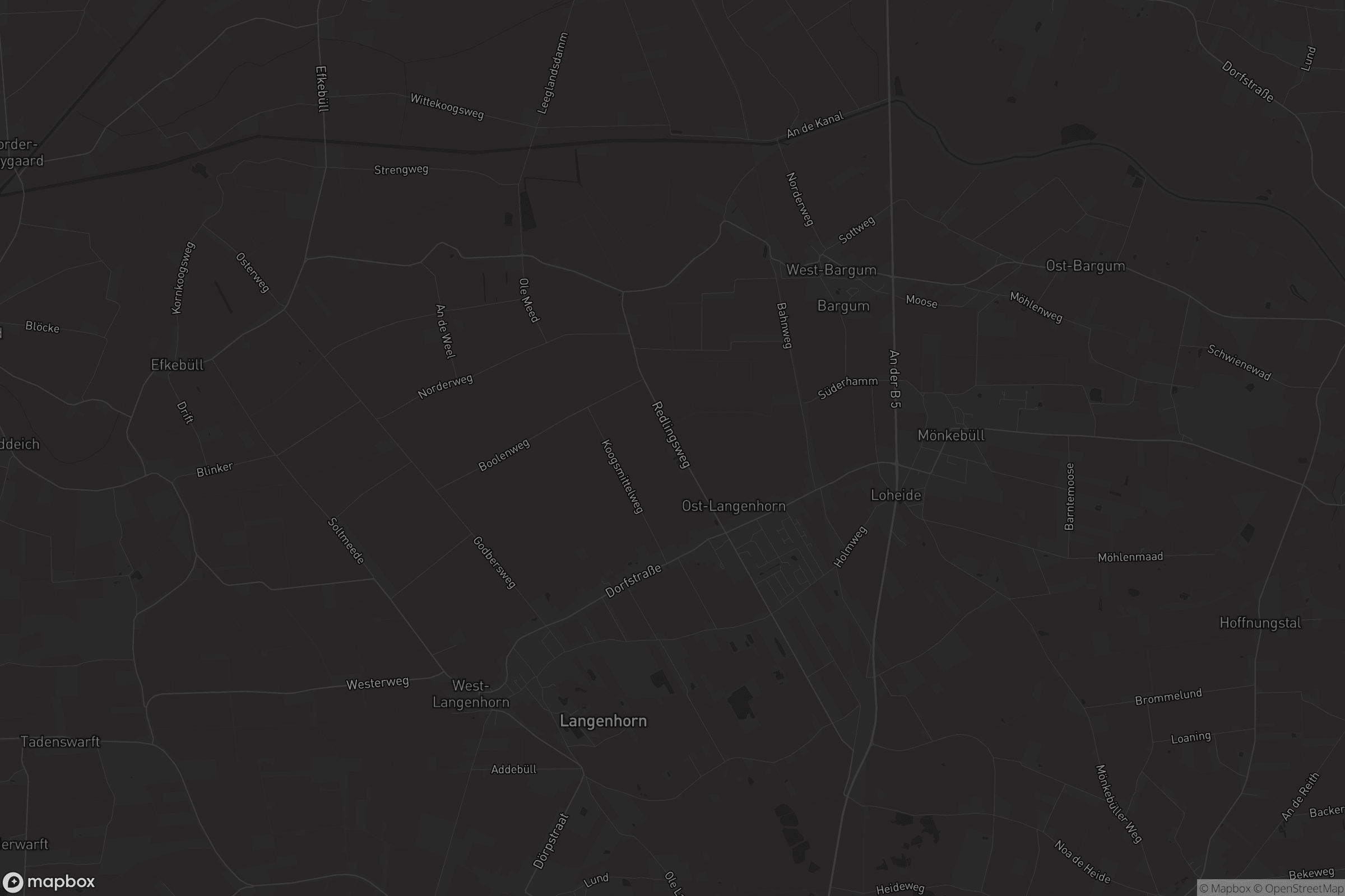 Karte von Langenhorn