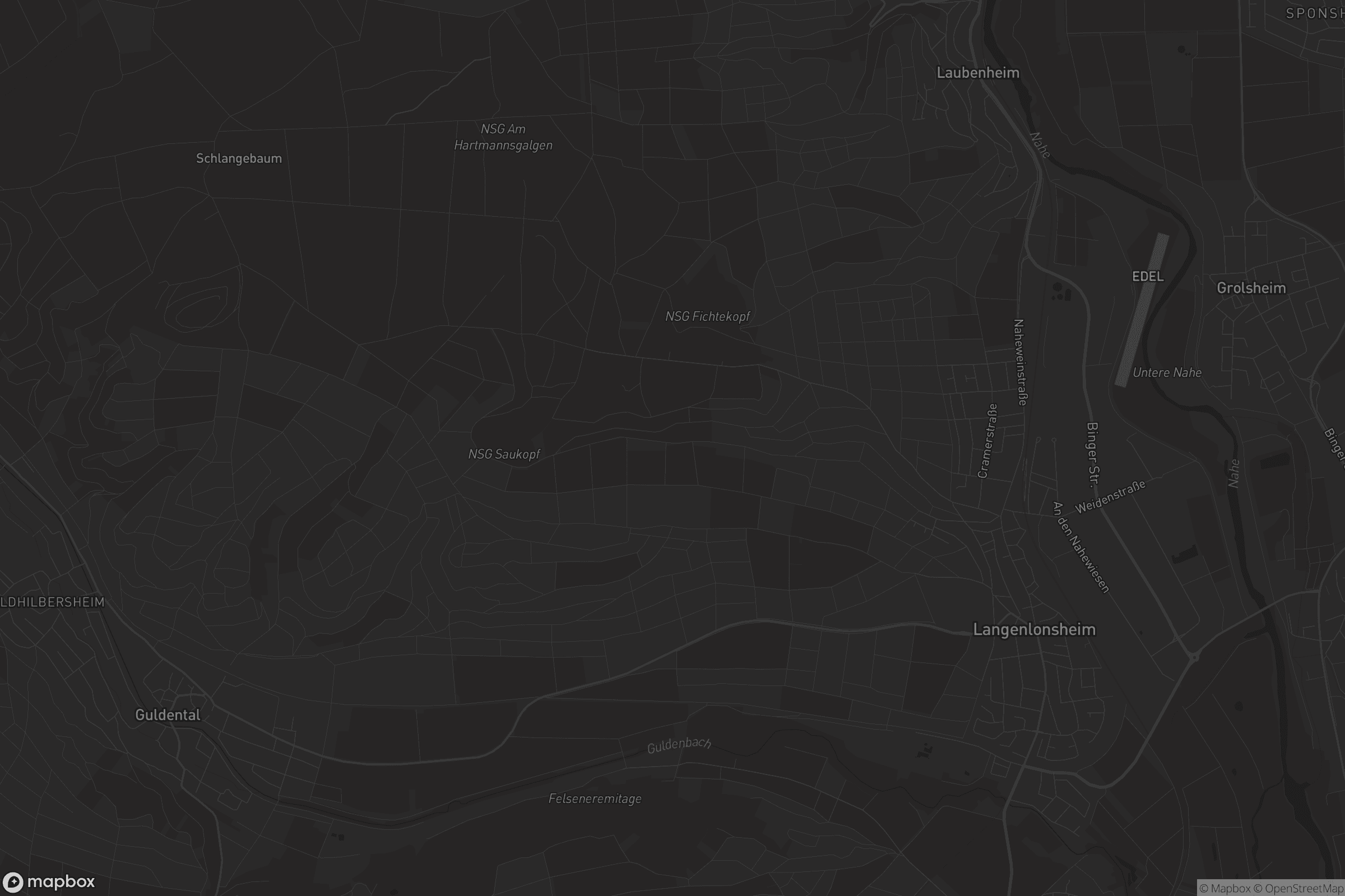 Karte von Langenlonsheim