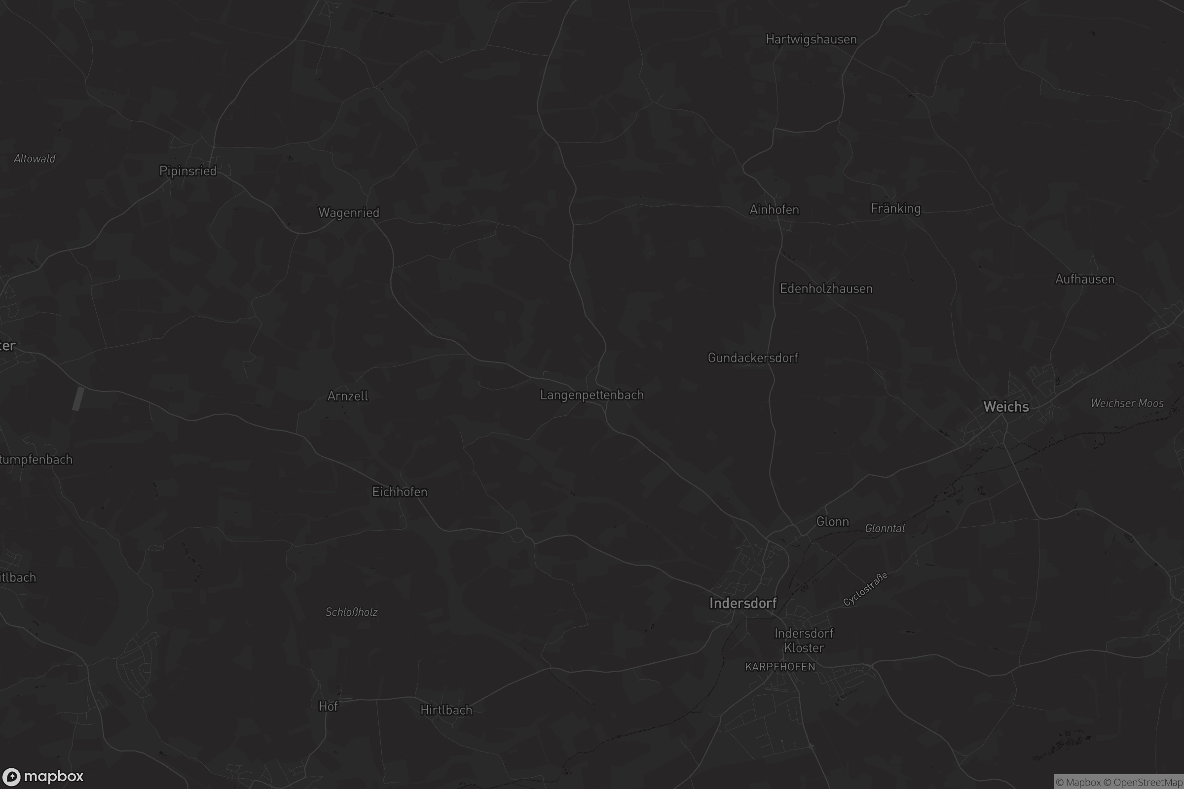 Karte von Langenpettenbach