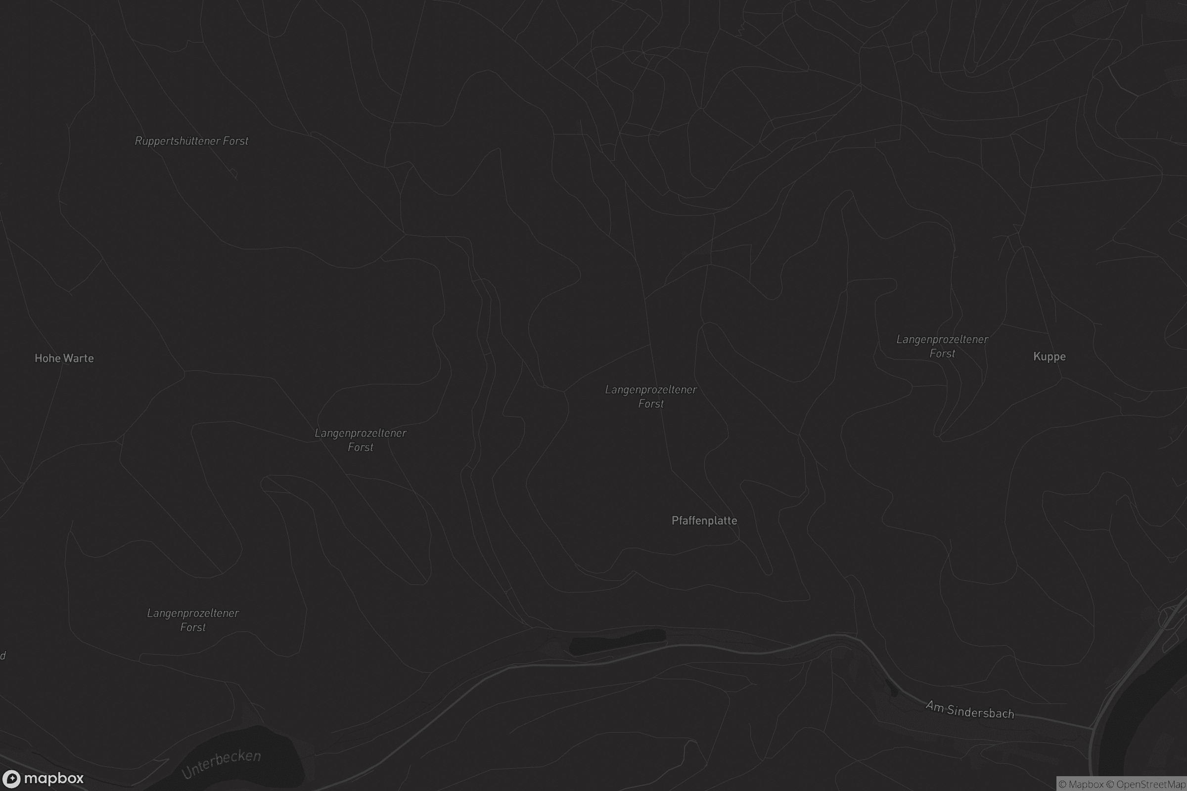 Karte von Langenprozeltener Forst