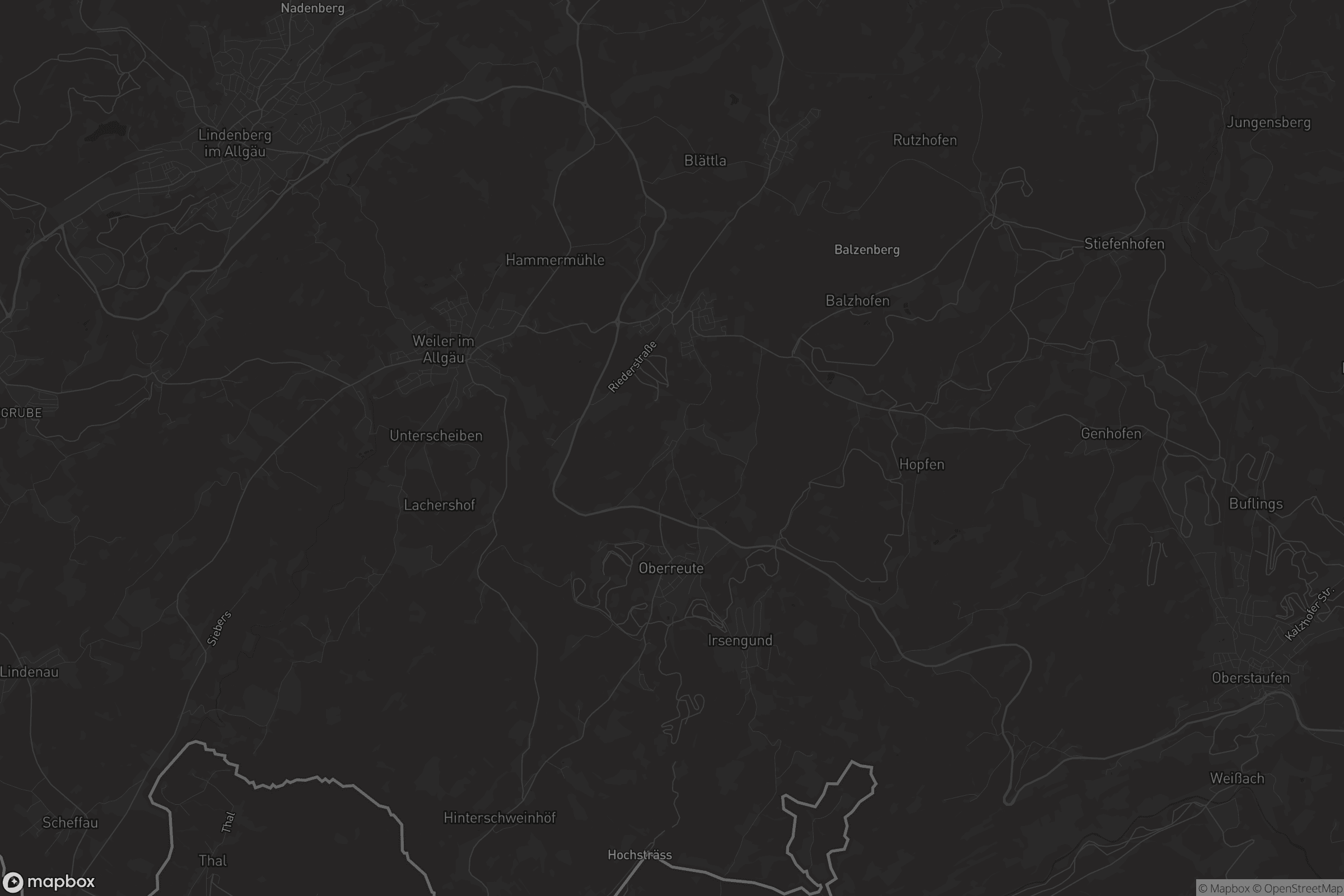 Karte von Langenried