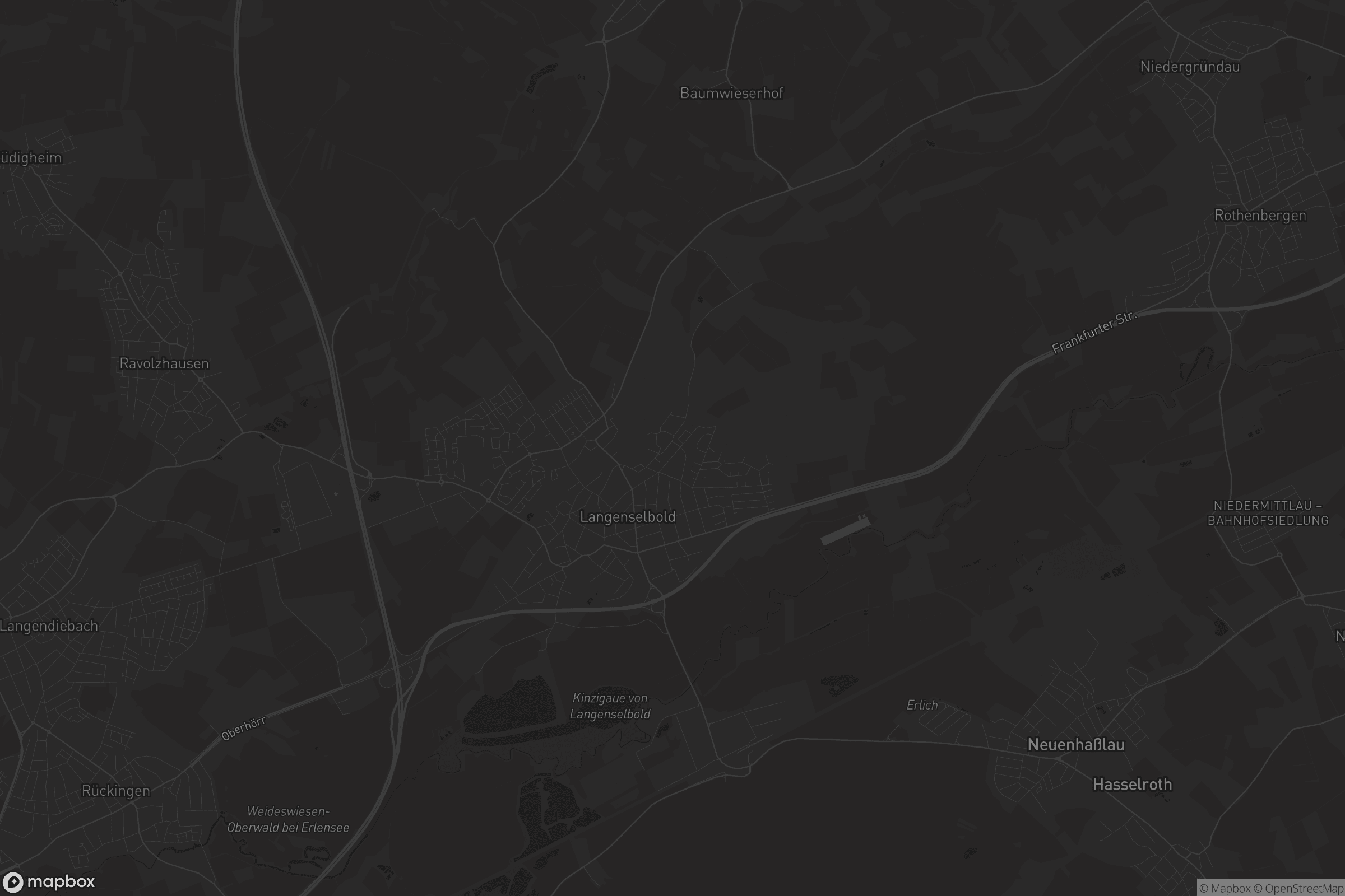 Karte von Langenselbold