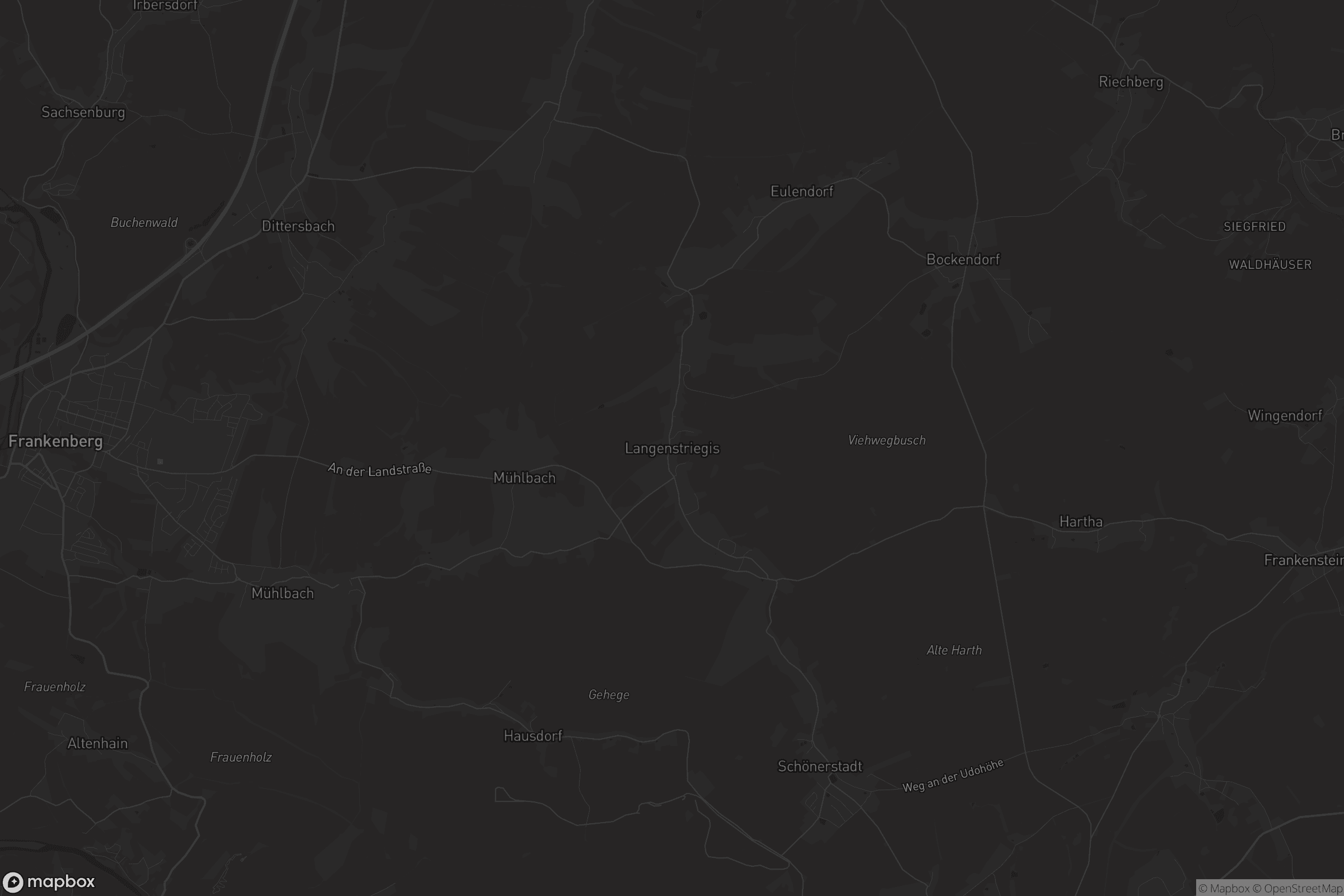 Karte von Langenstriegis