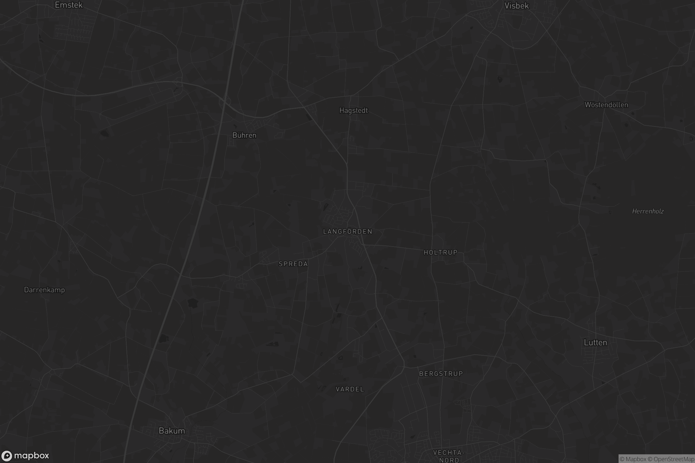 Karte von Langförden