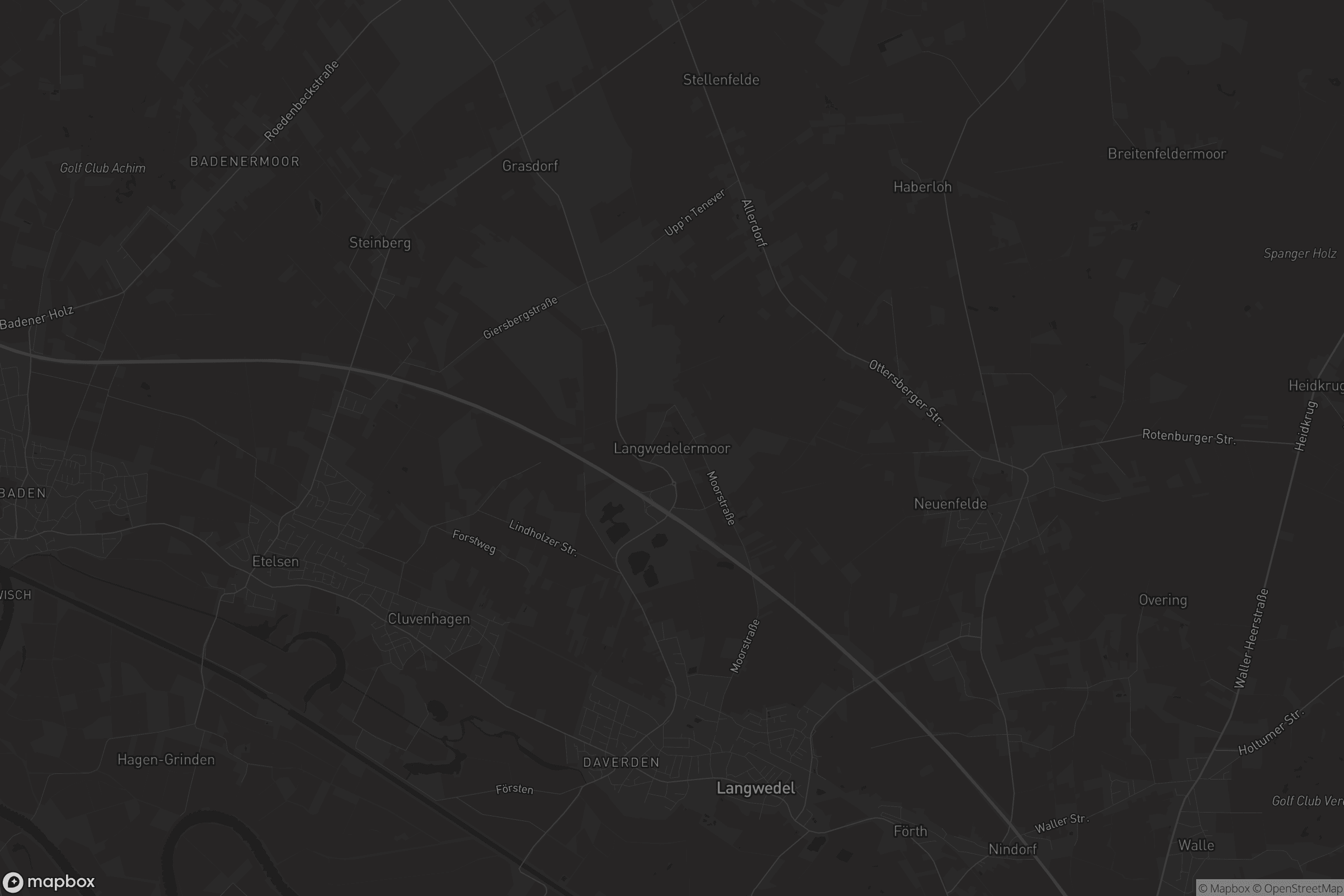 Karte von Langwedelermoor