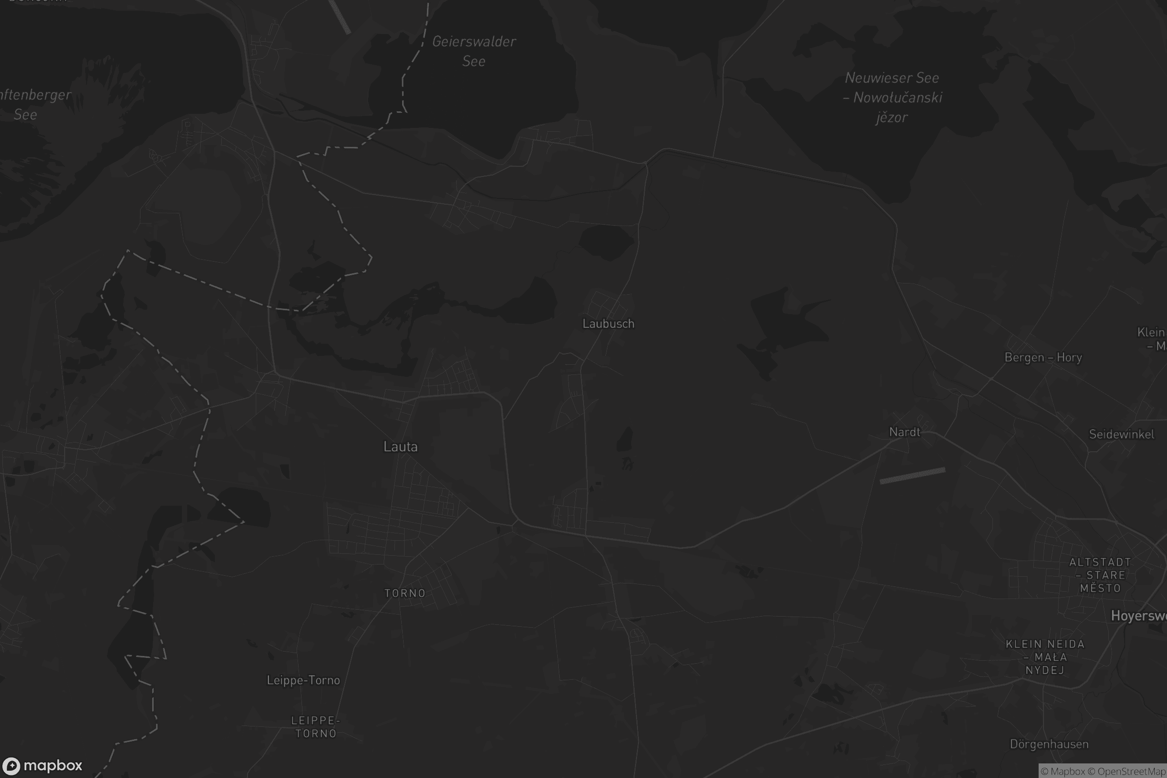 Karte von Laubusch Heimstätten