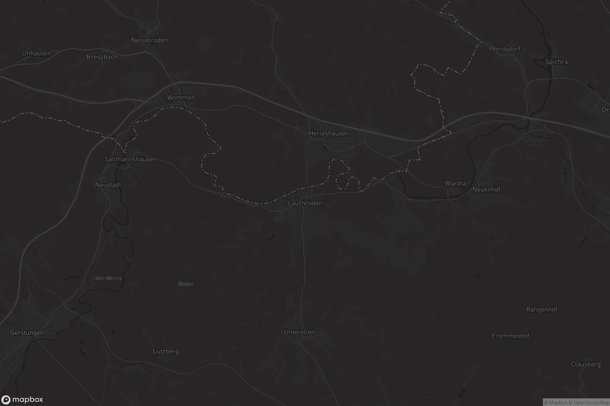 Karte von Lauchröden