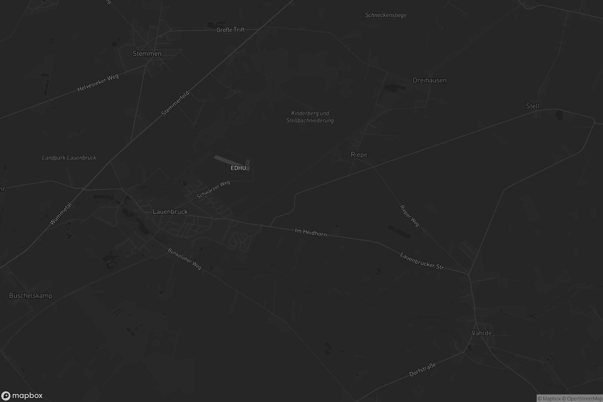 Karte von Lauenbrück