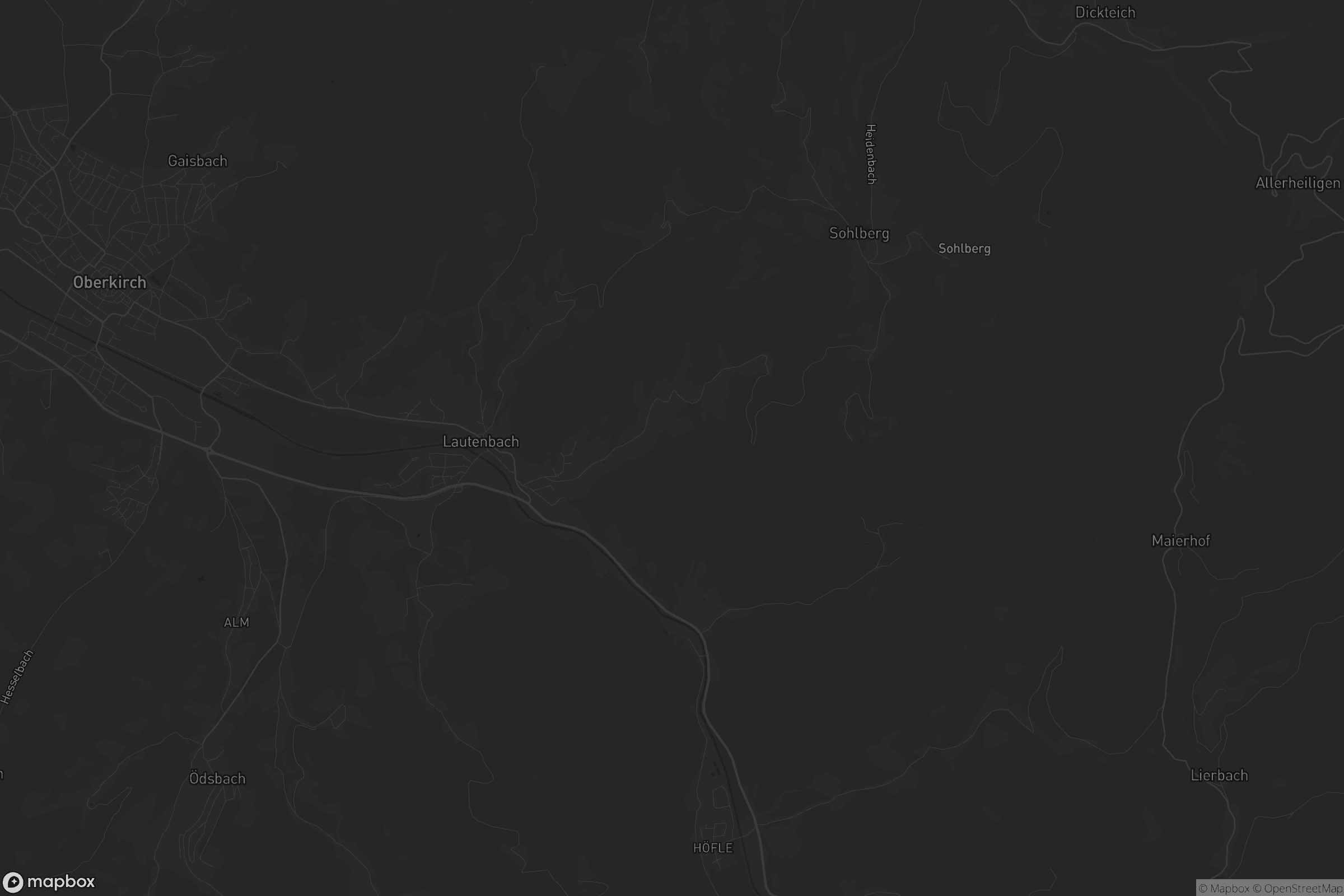 Karte von Lautenbach