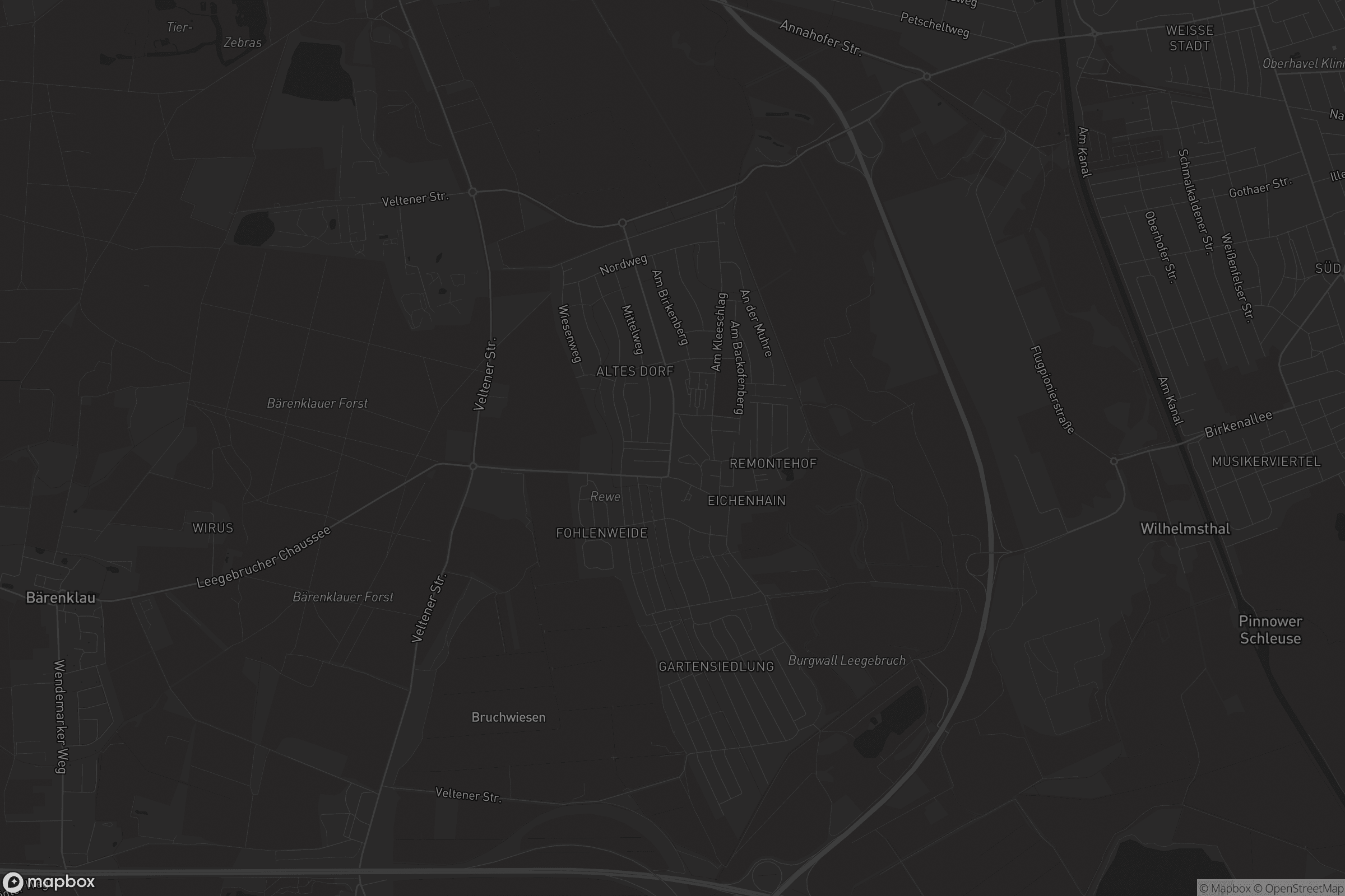 Karte von Leegebruch