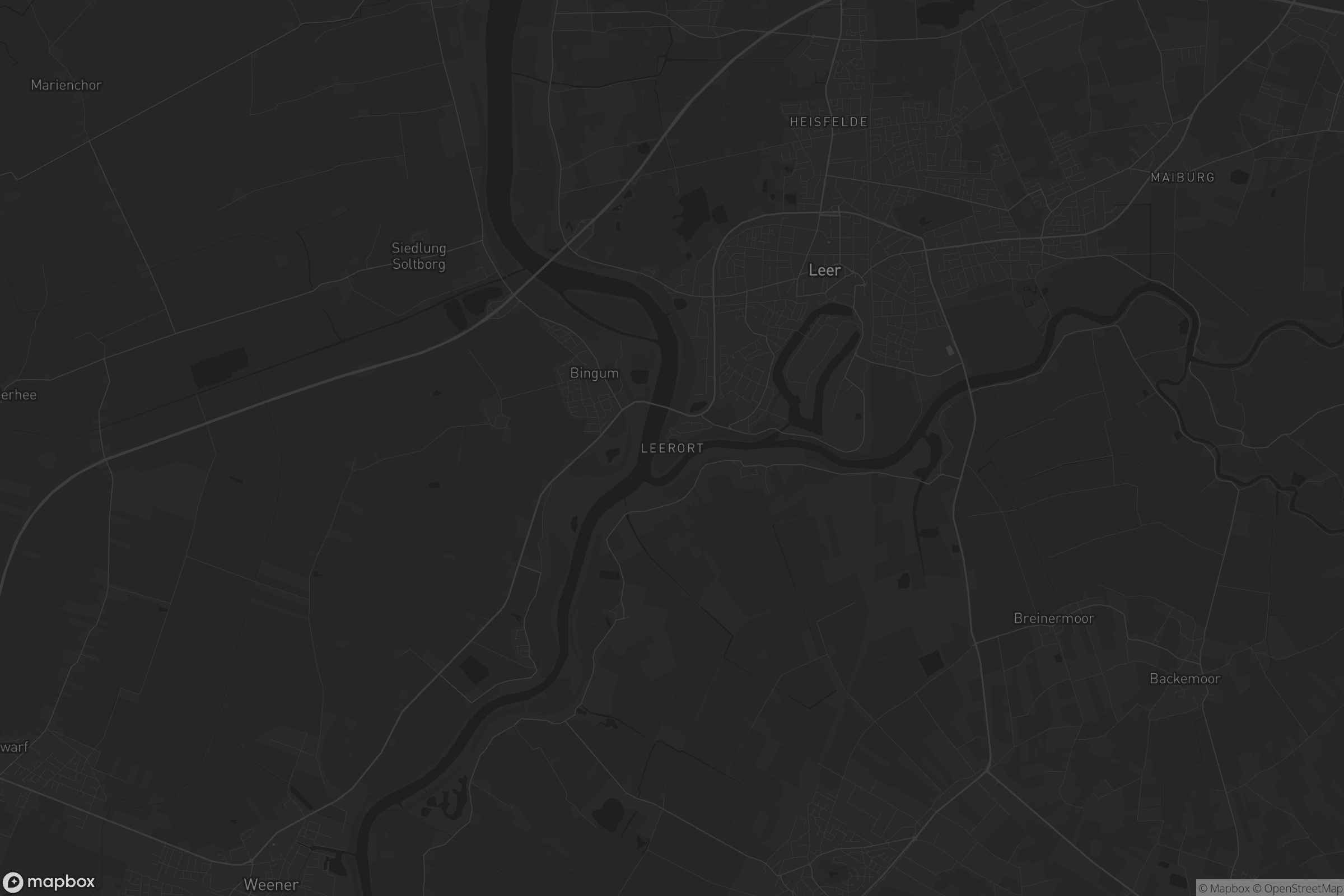 Karte von Leerort