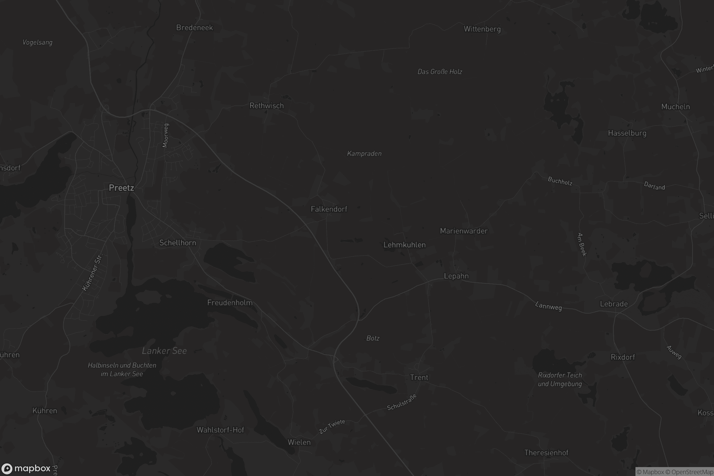 Karte von Lehmkuhlen