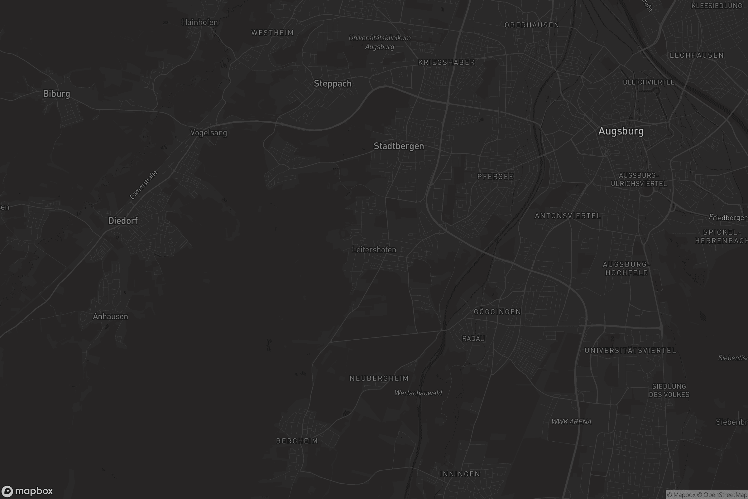 Karte von Leitershofen