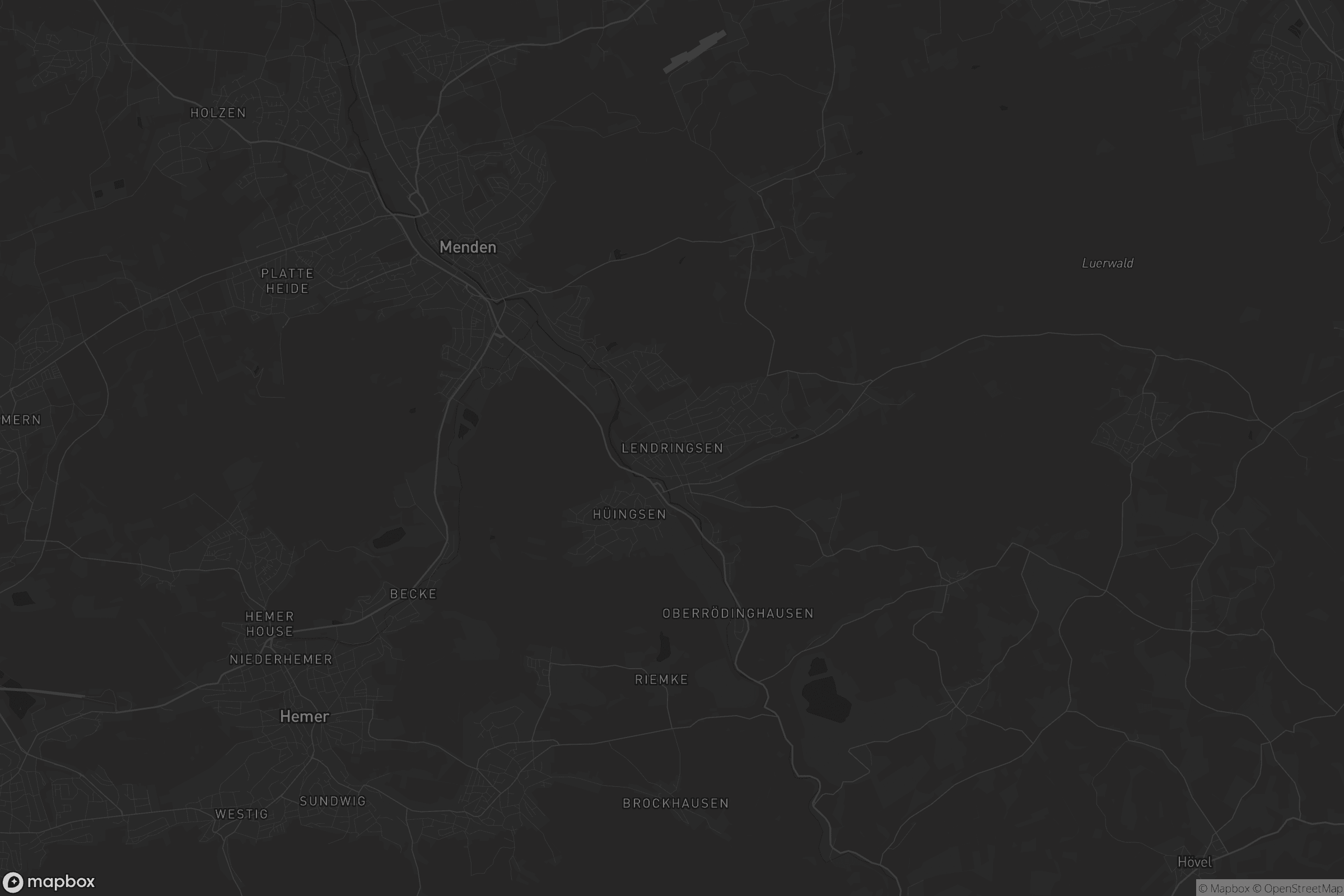 Karte von Lendringsen