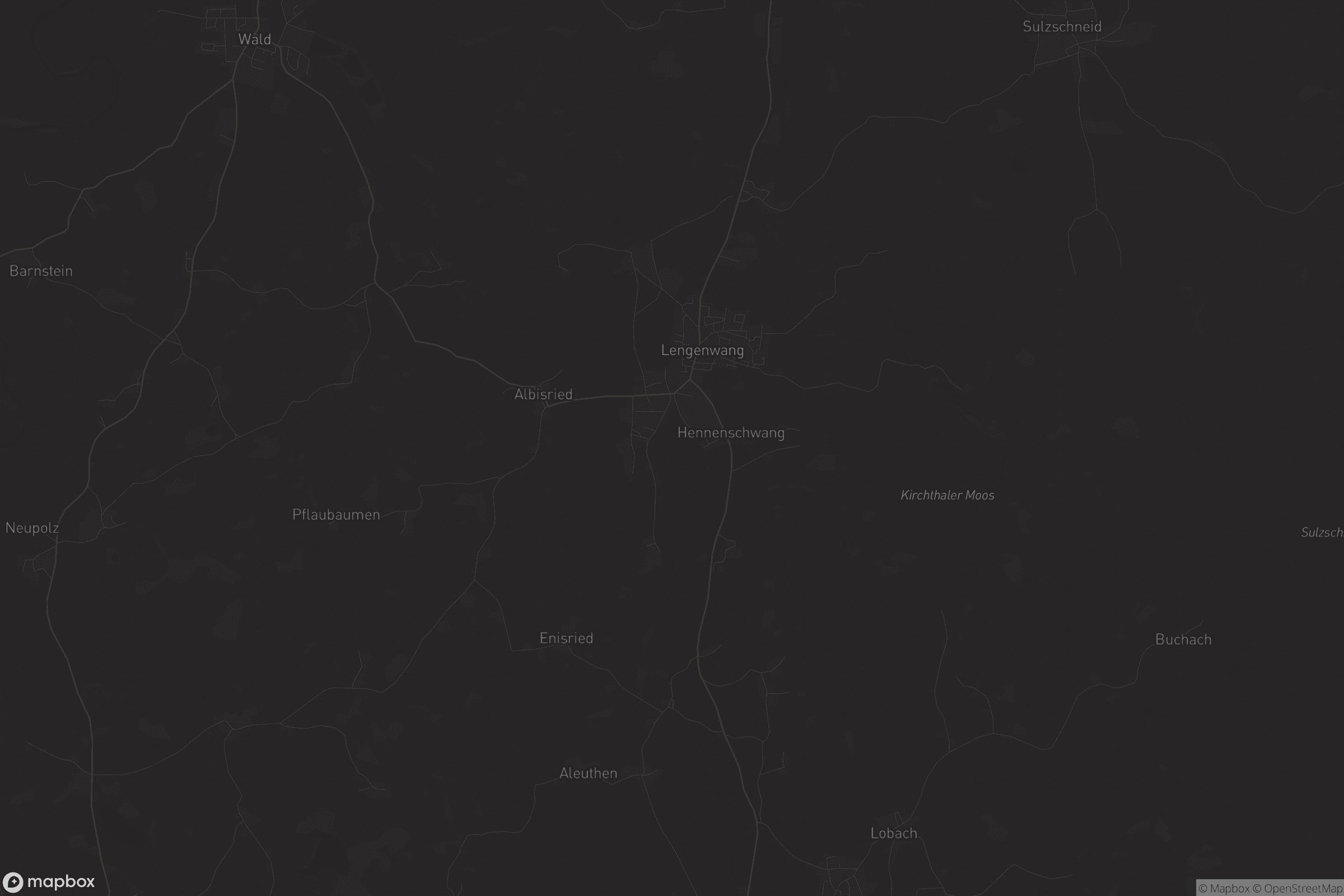 Karte von Lengenwang