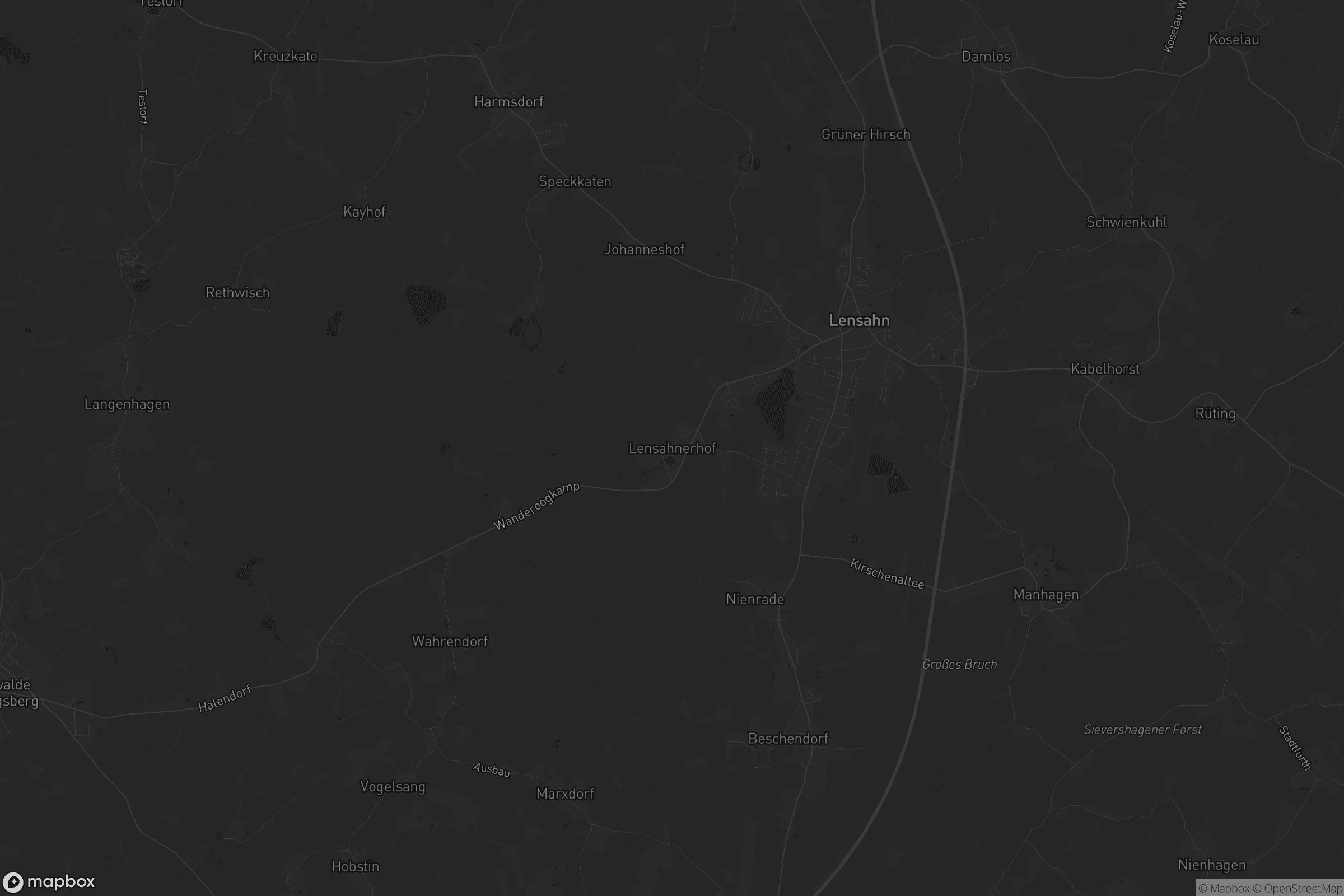 Karte von Lensahnerhof