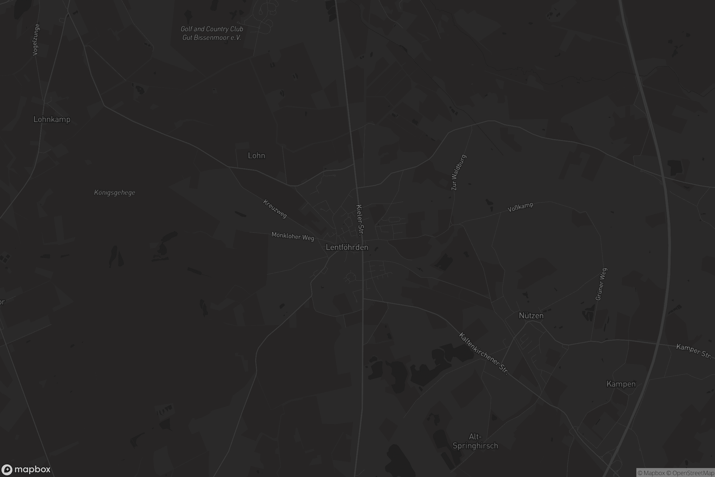 Karte von Lentföhrden