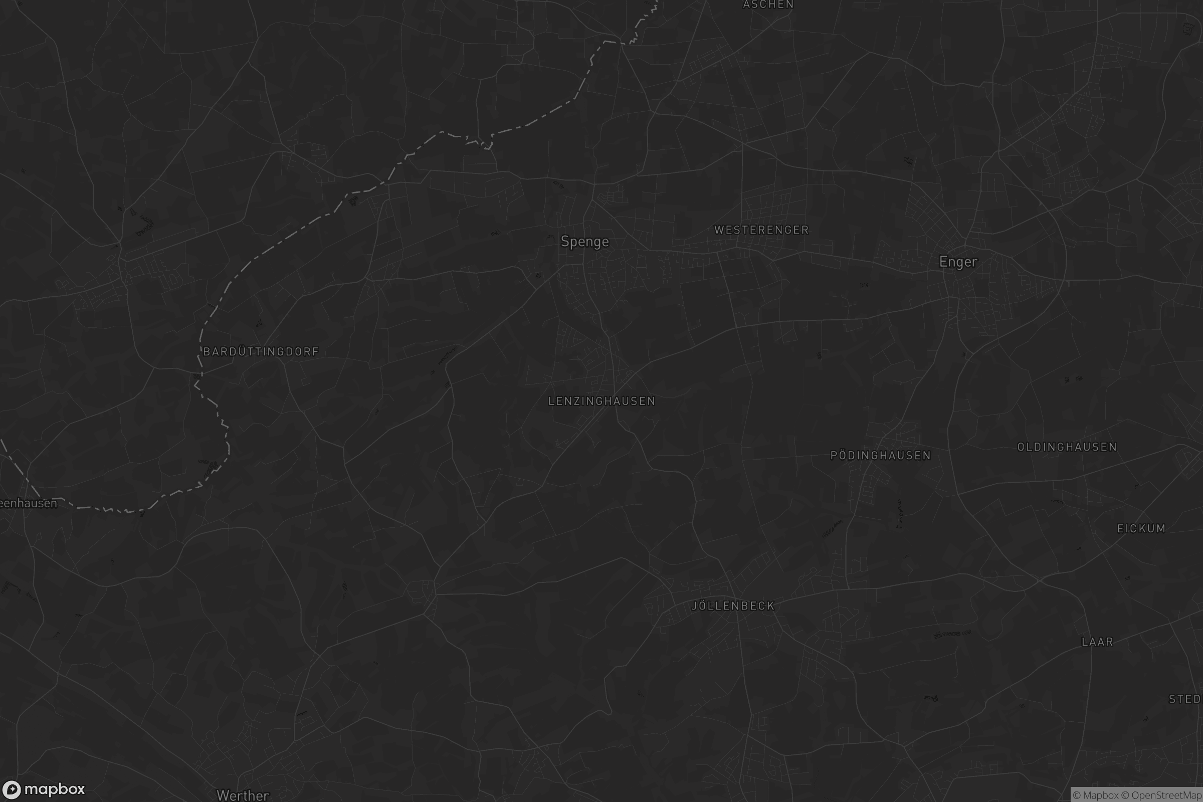 Karte von Lenzinghausen