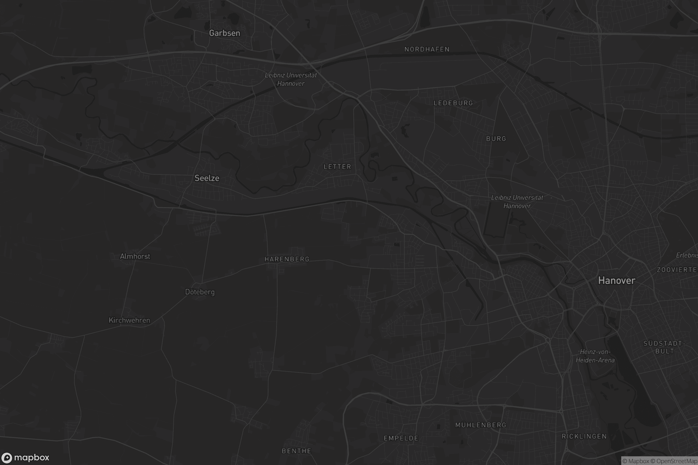 Karte von Letter-Süd