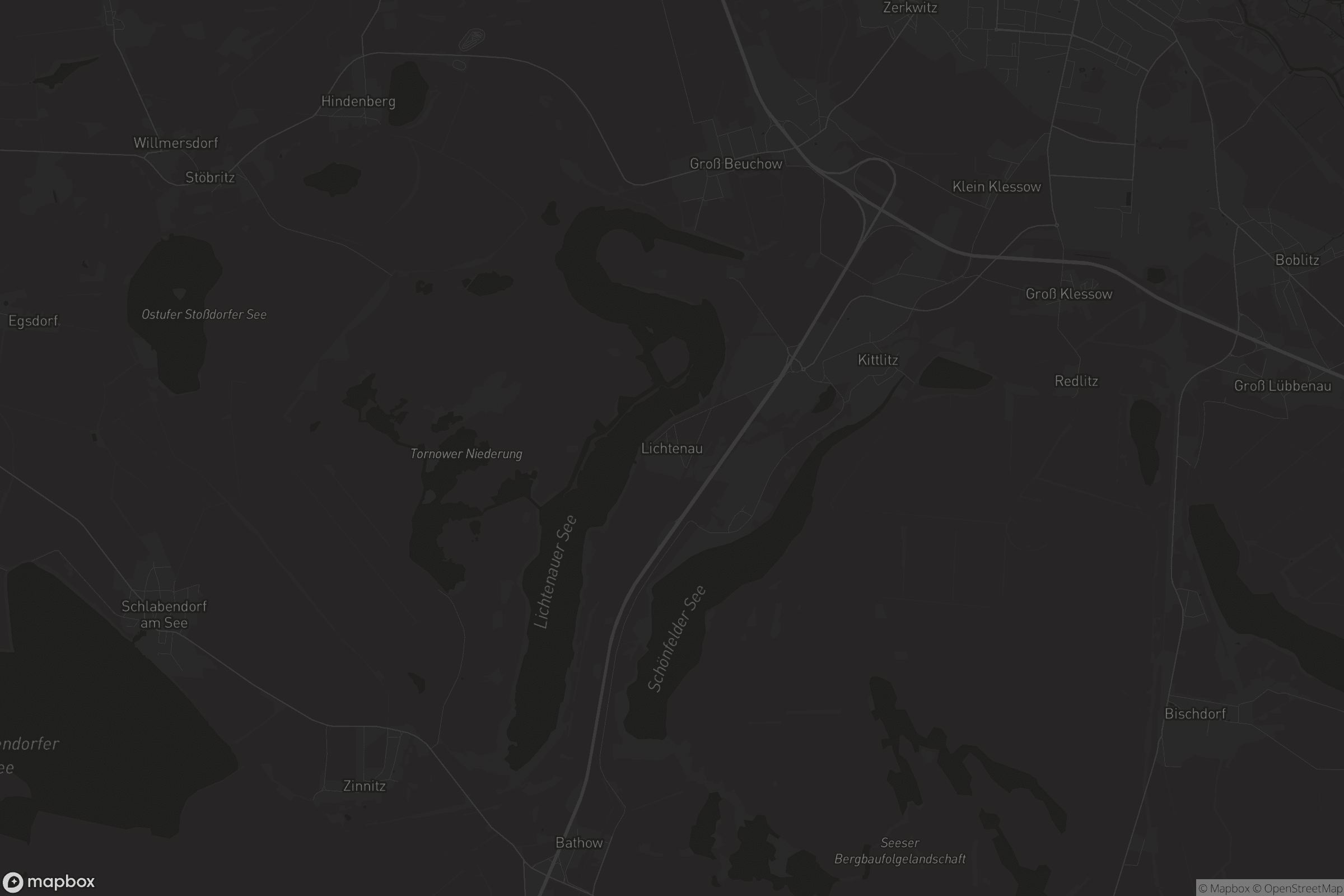 Karte von Lichtenau - Lichtnow