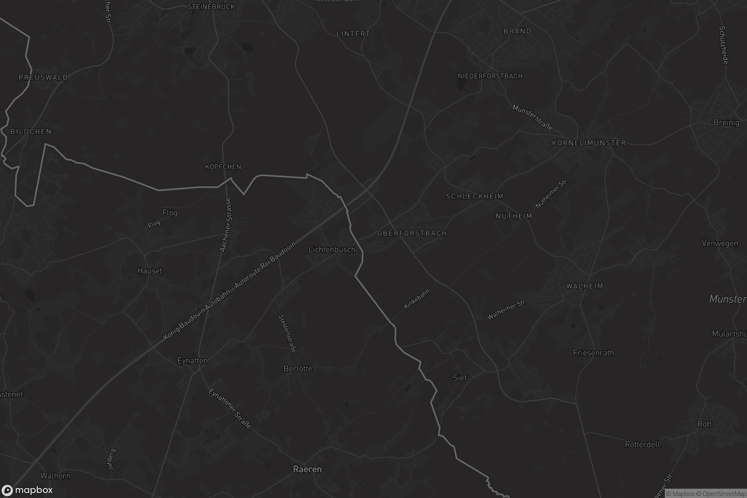 Karte von Lichtenbusch