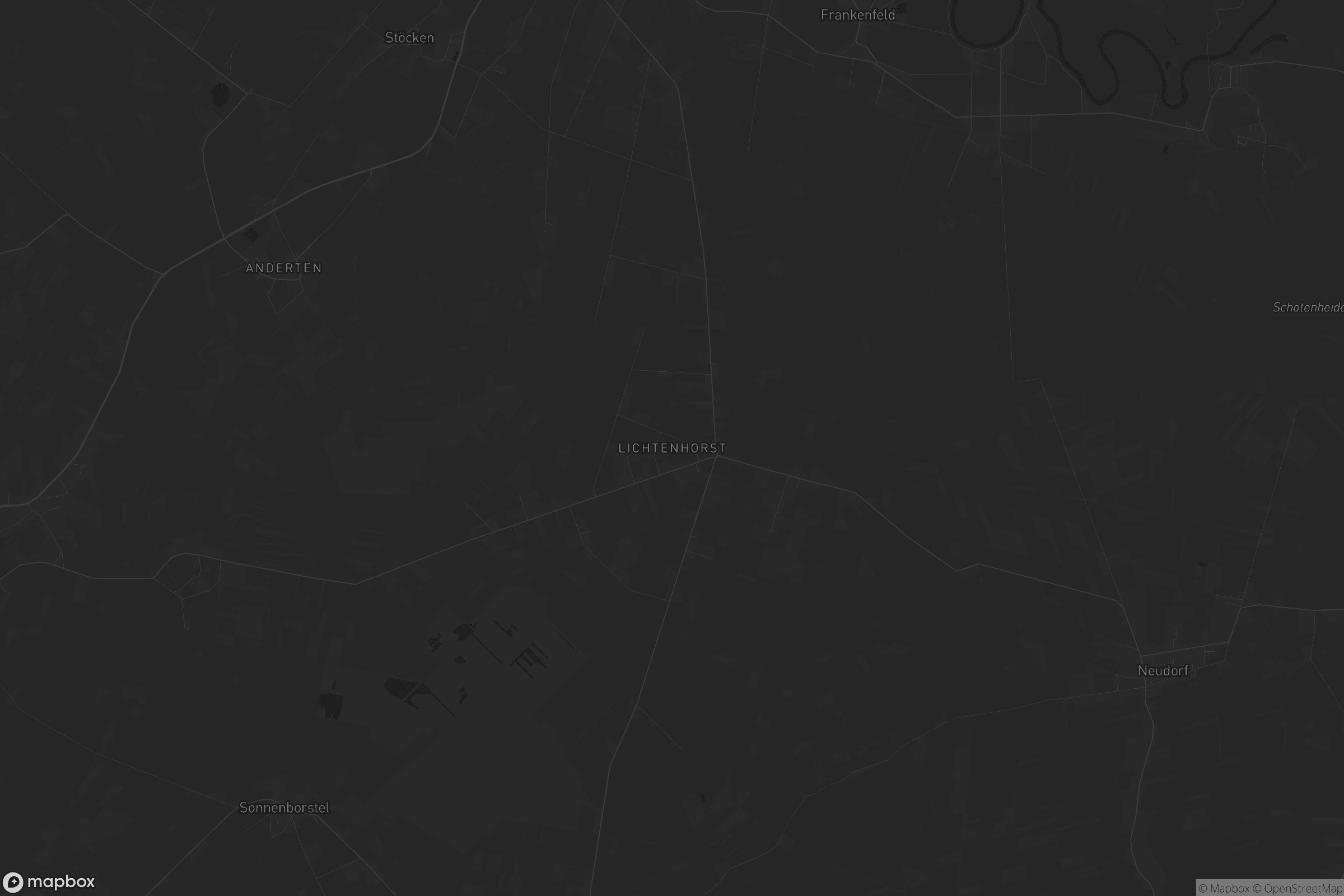 Karte von Lichtenhorst