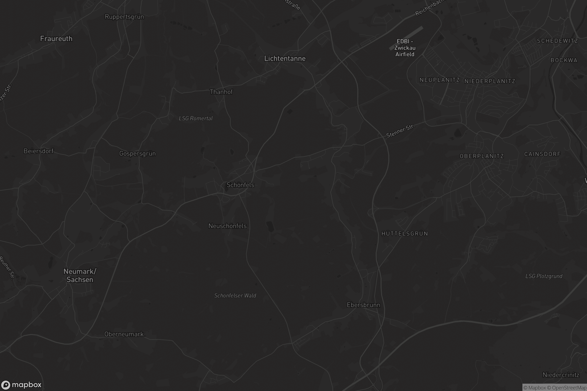 Karte von Lichtentanne