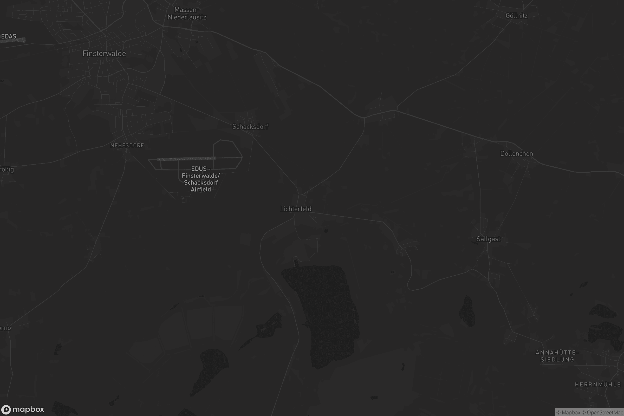 Karte von Lichterfeld-Schacksdorf